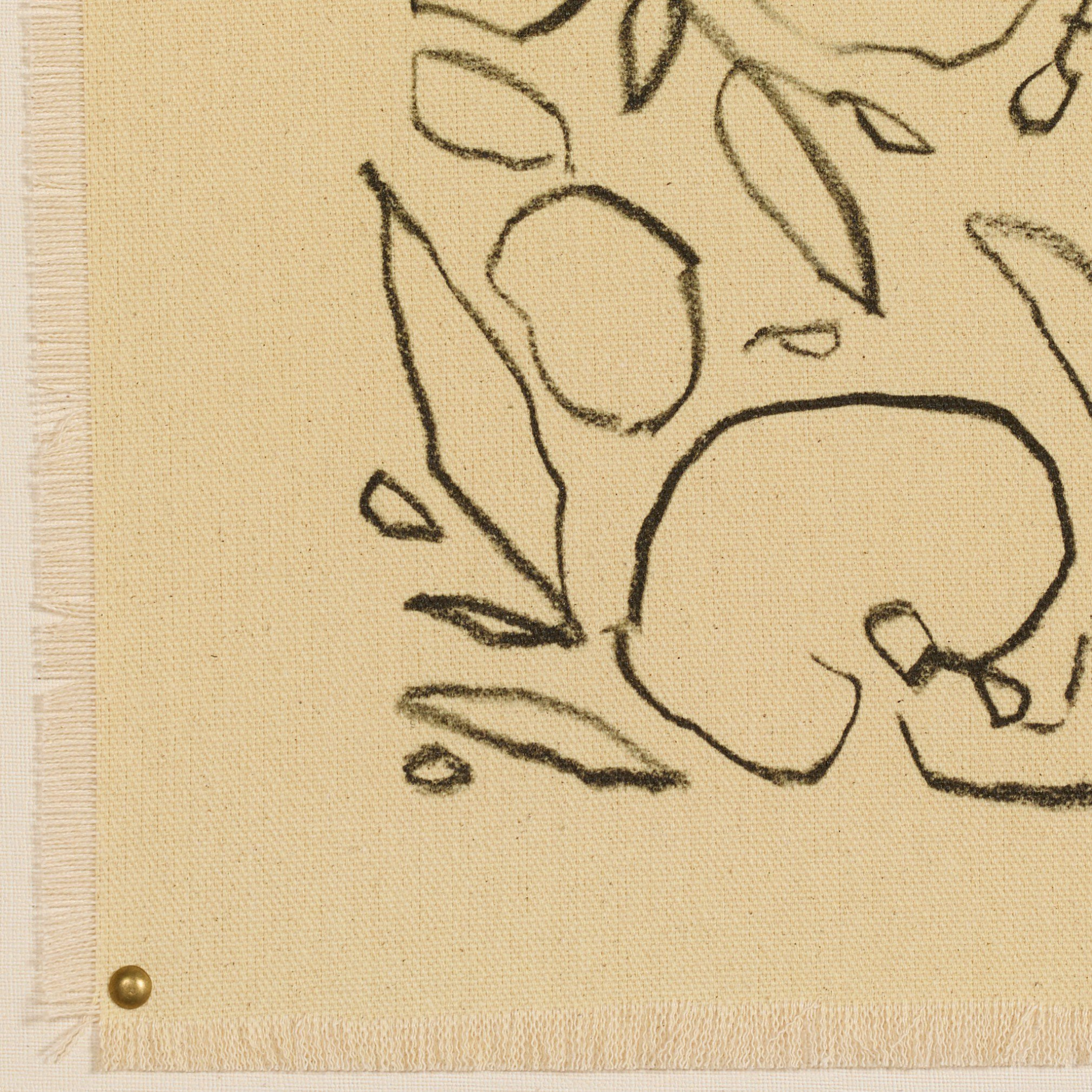 Black On Cream Glimmer by Laurel-Dawn Latshaw - Pure Salt