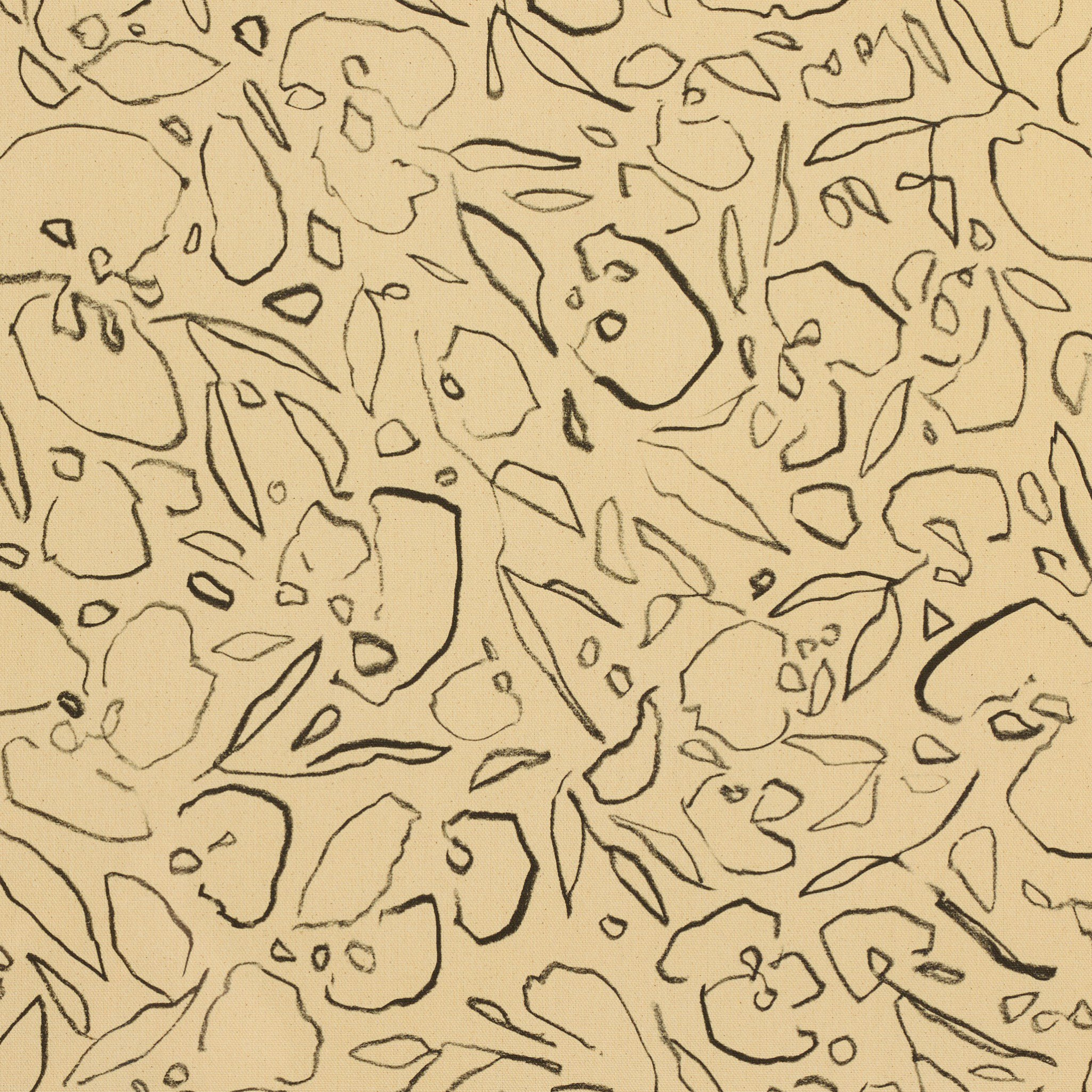 Black On Cream Glimmer by Laurel-Dawn Latshaw - Pure Salt