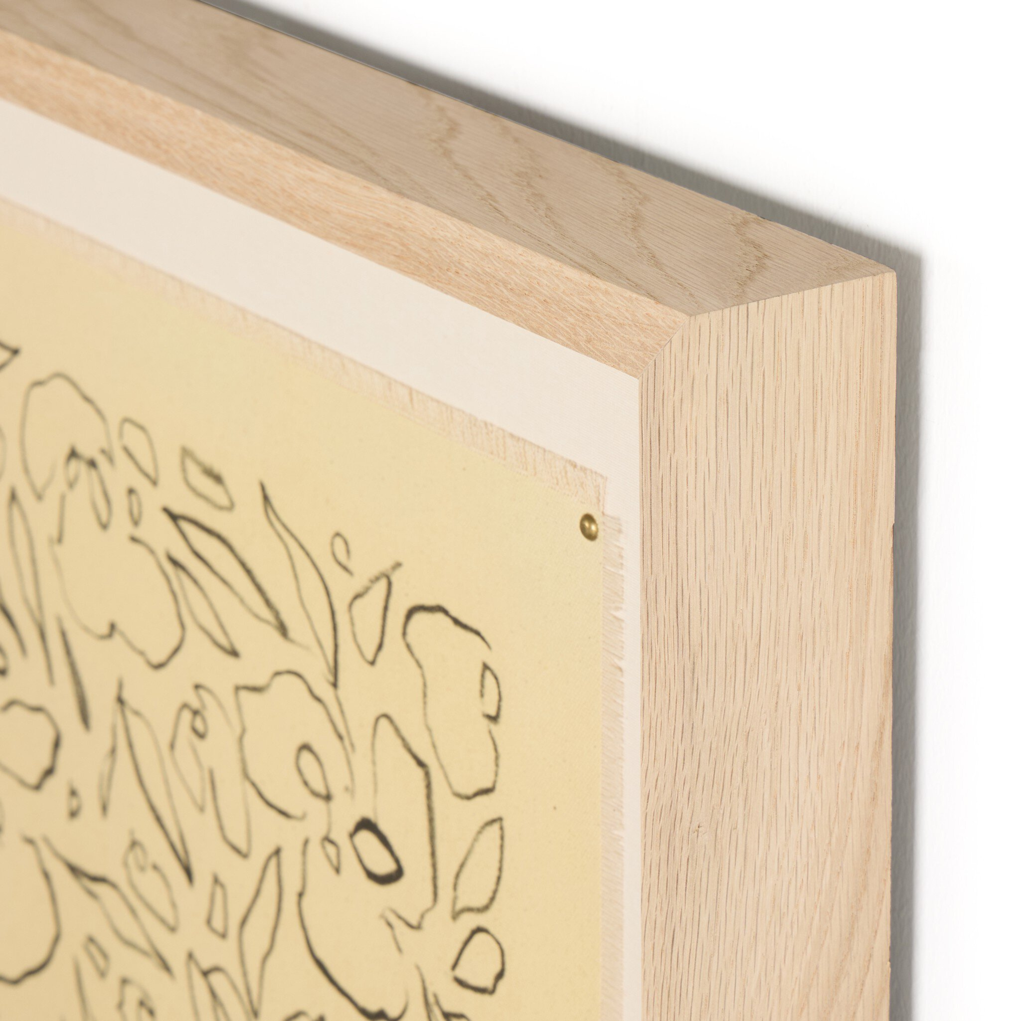 Black On Cream Glimmer by Laurel-Dawn Latshaw - Pure Salt