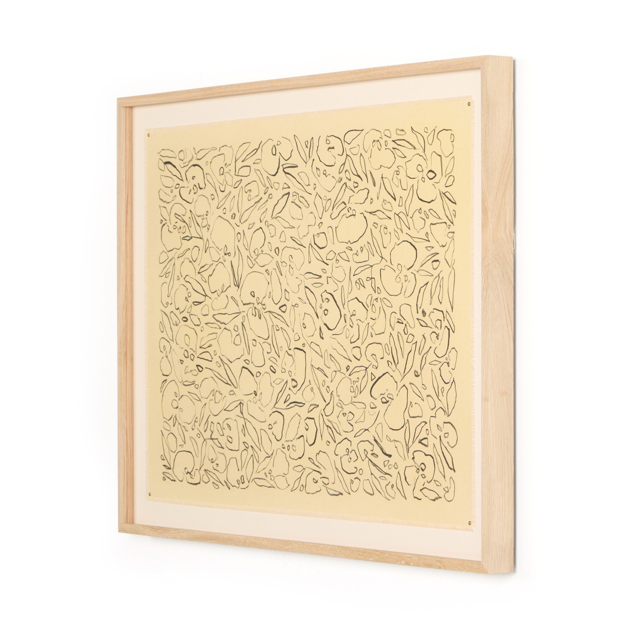 Black On Cream Glimmer by Laurel-Dawn Latshaw - Pure Salt