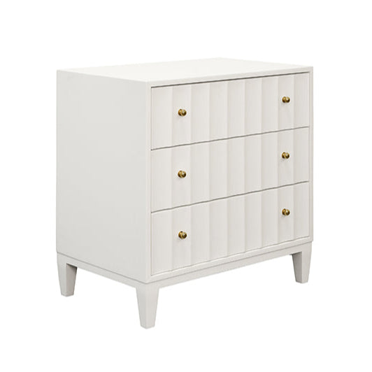 Carmack Whitewashed Console - Pure Salt