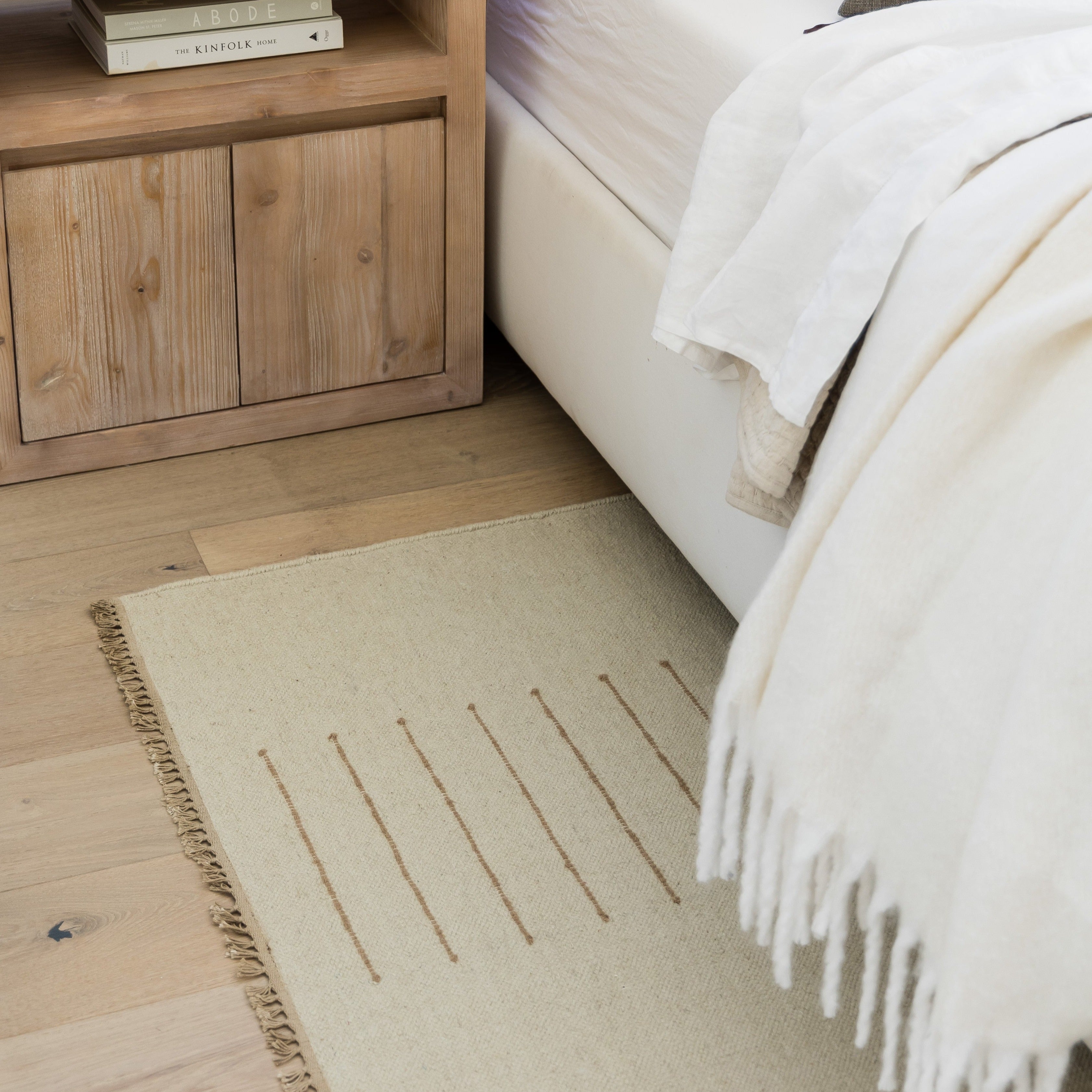 Pure Salt x Momeni Corfu Handwoven Rug Ivory - Pure Salt