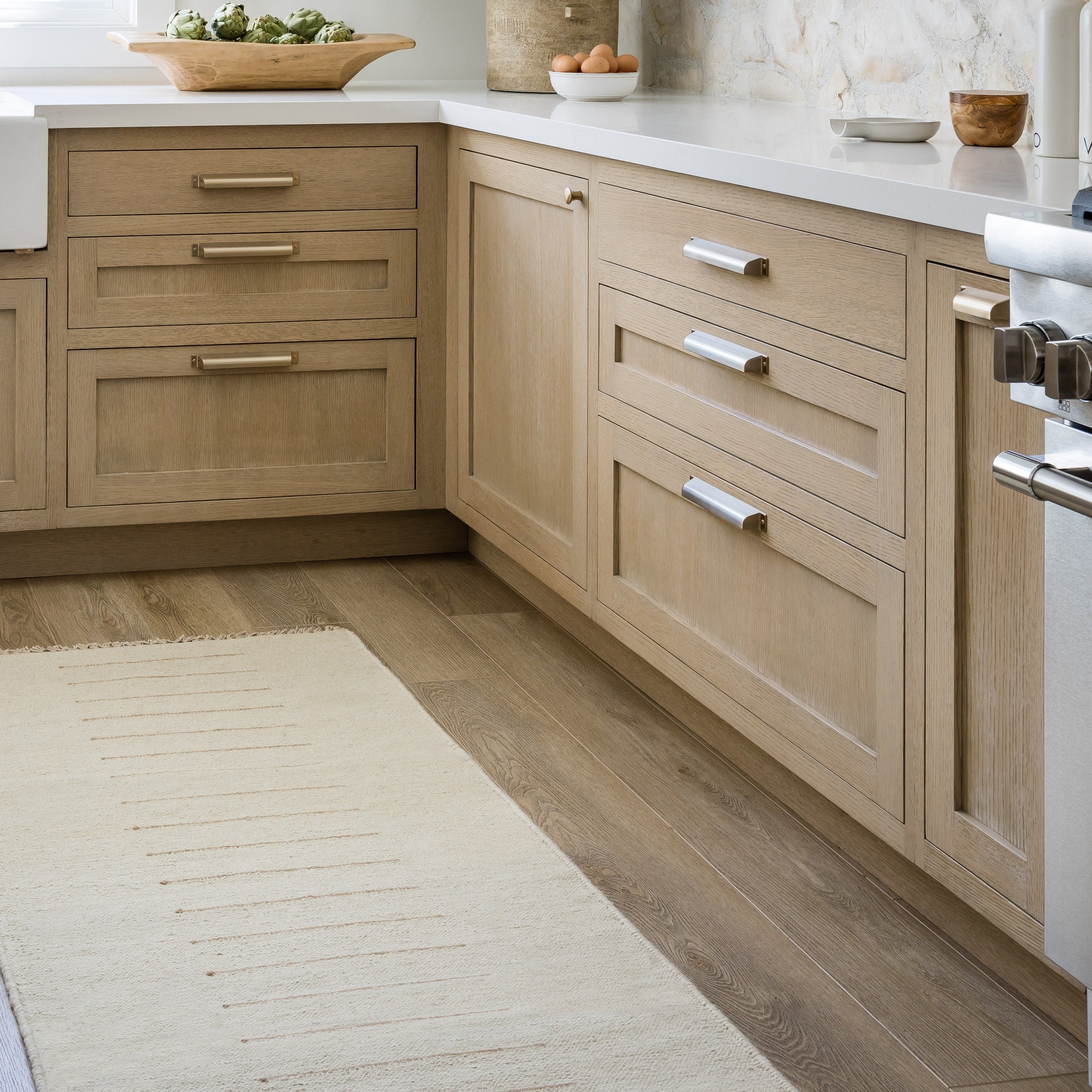 Pure Salt x Momeni Corfu Handwoven Rug Ivory - Pure Salt