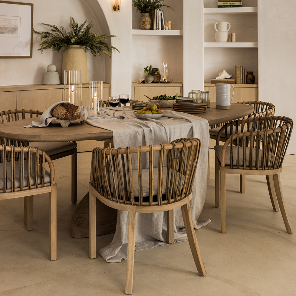 Calais Washed Linen Tablecloth