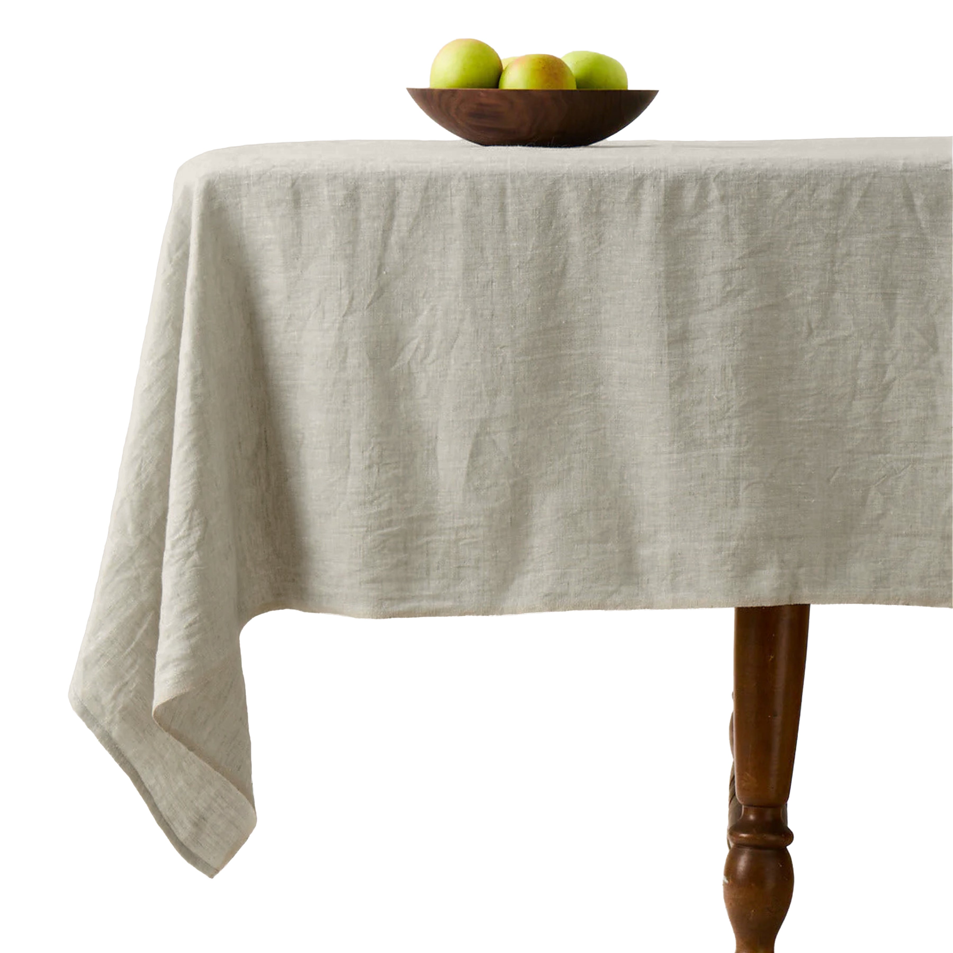 Calais Washed Linen Tablecloth
