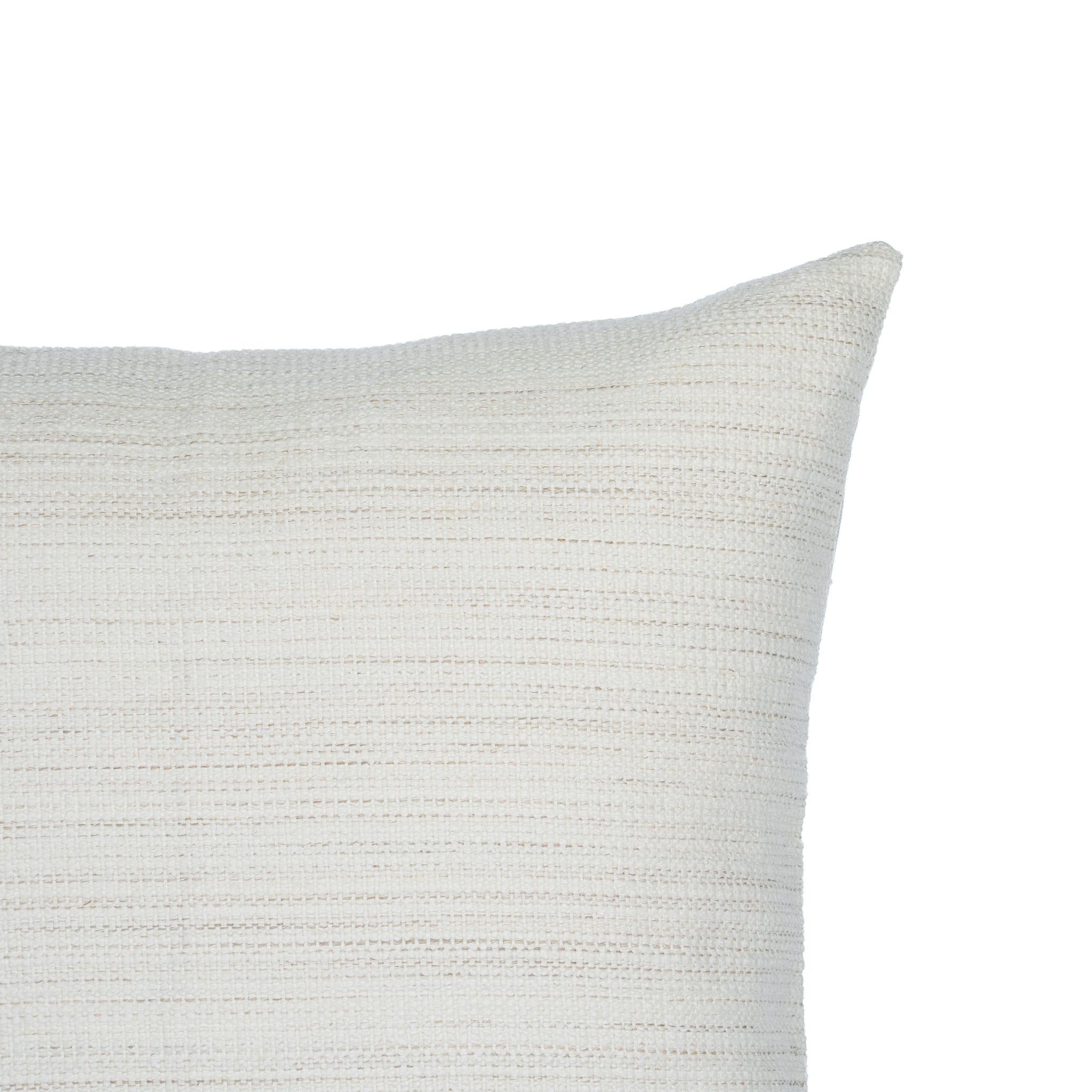 Capri Indoor/Outdoor Pillow-Pure Salt