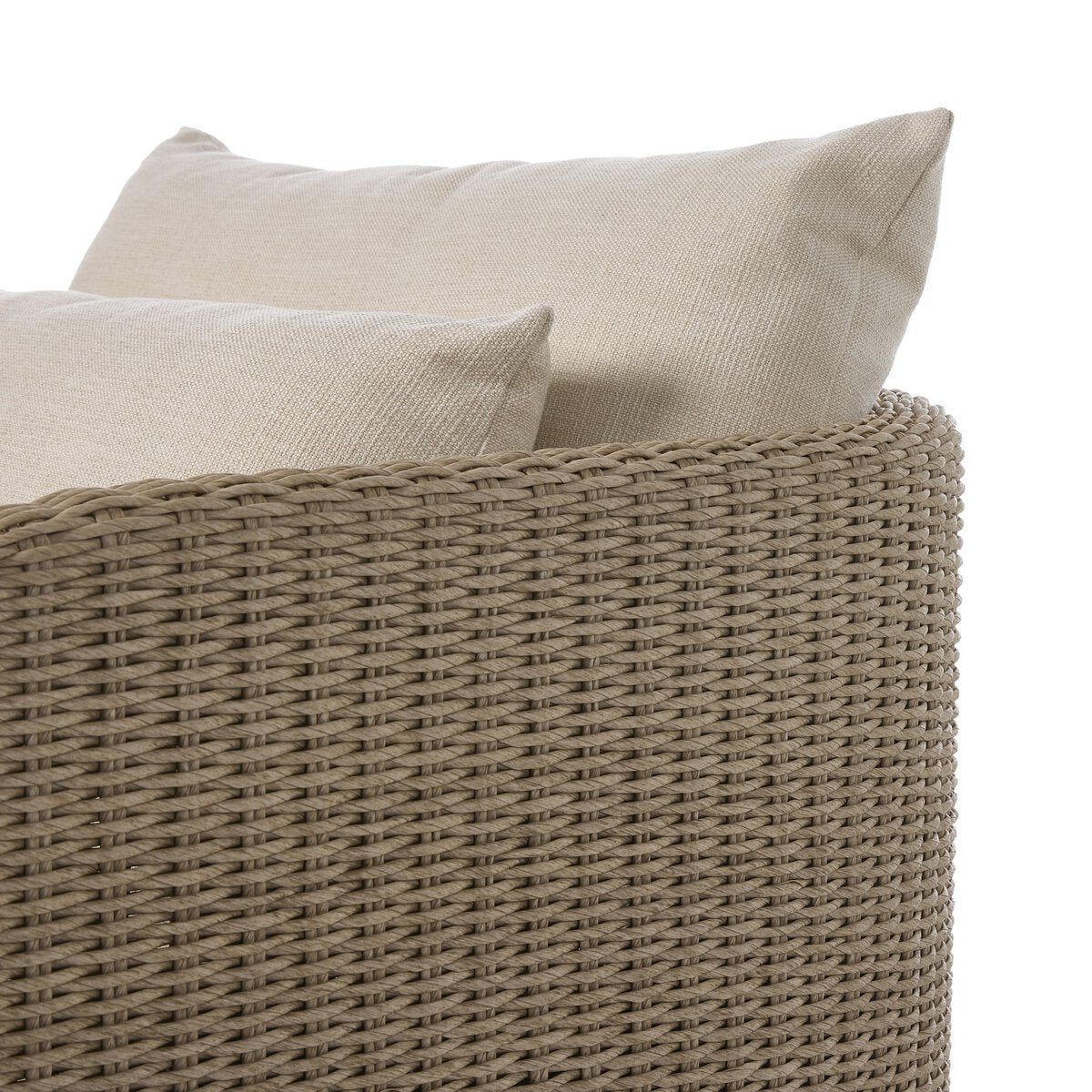 Carrin Outdoor Swivel Chair-Vintage White