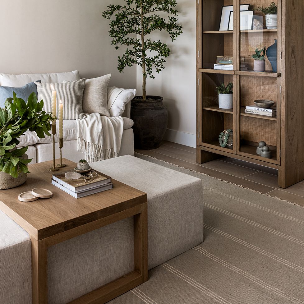 Pure Salt x Momeni Caseres Rug, Light Blue