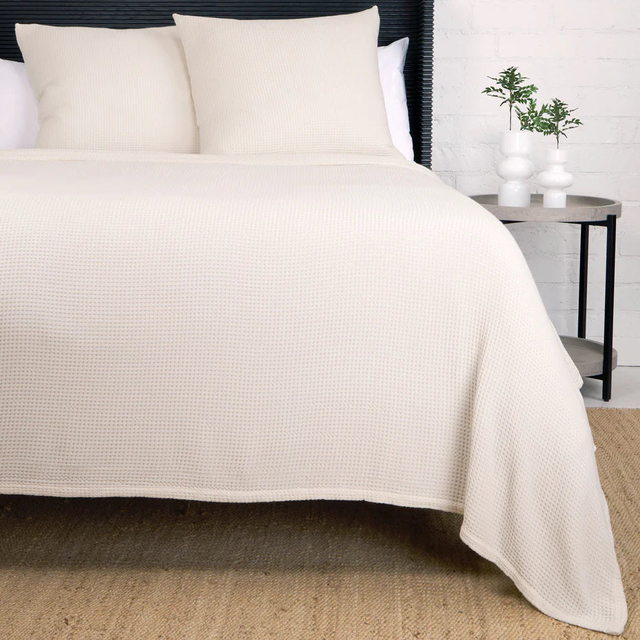 Chandler Duvet Set - Pure Salt