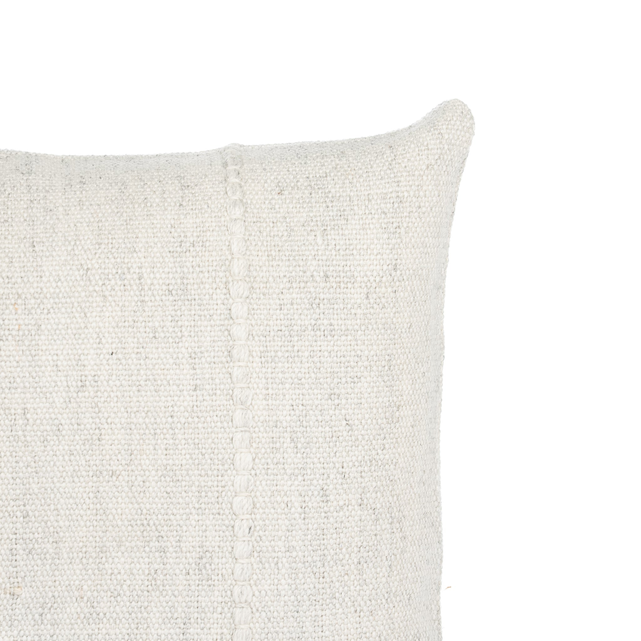Clemente Outdoor Pillow-Pure Salt