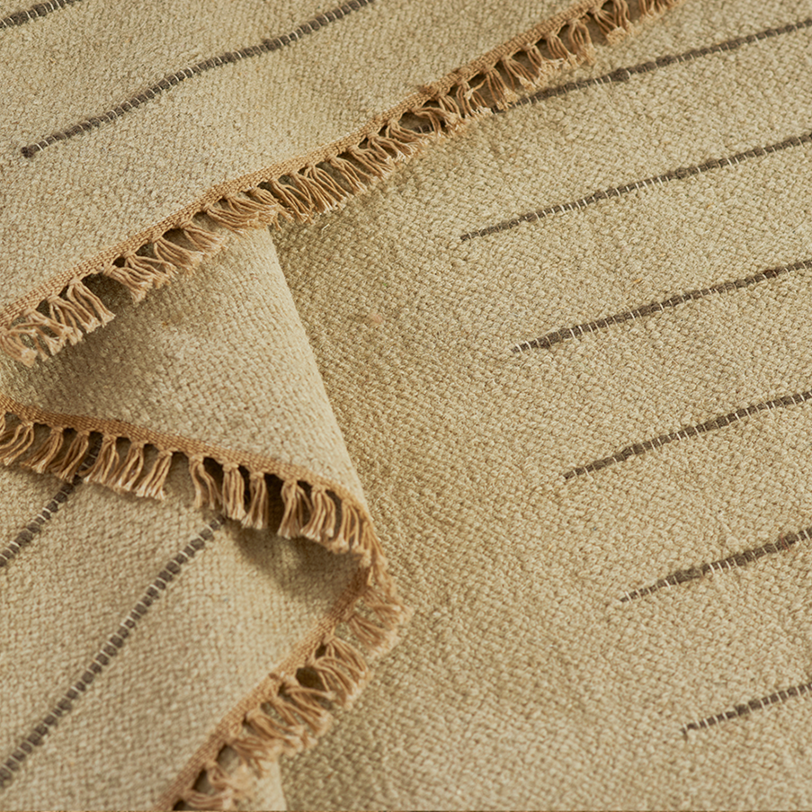 Pure Salt x Momeni Corfu Handwoven Rug Ivory - Pure Salt