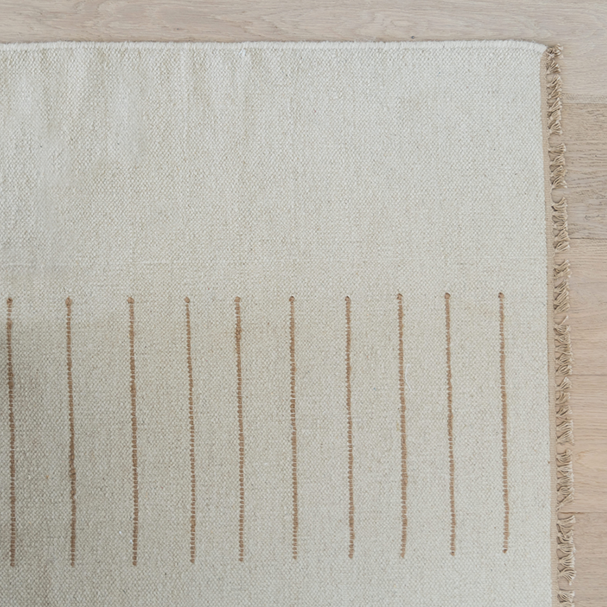 Pure Salt x Momeni Corfu Handwoven Rug Ivory - Pure Salt