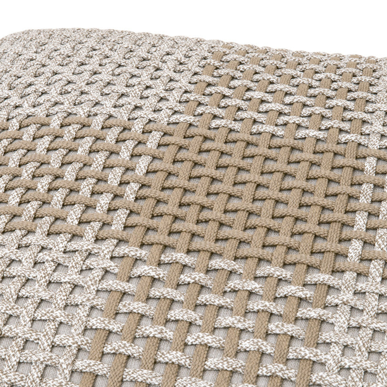 Royce Pouf - Pure Salt