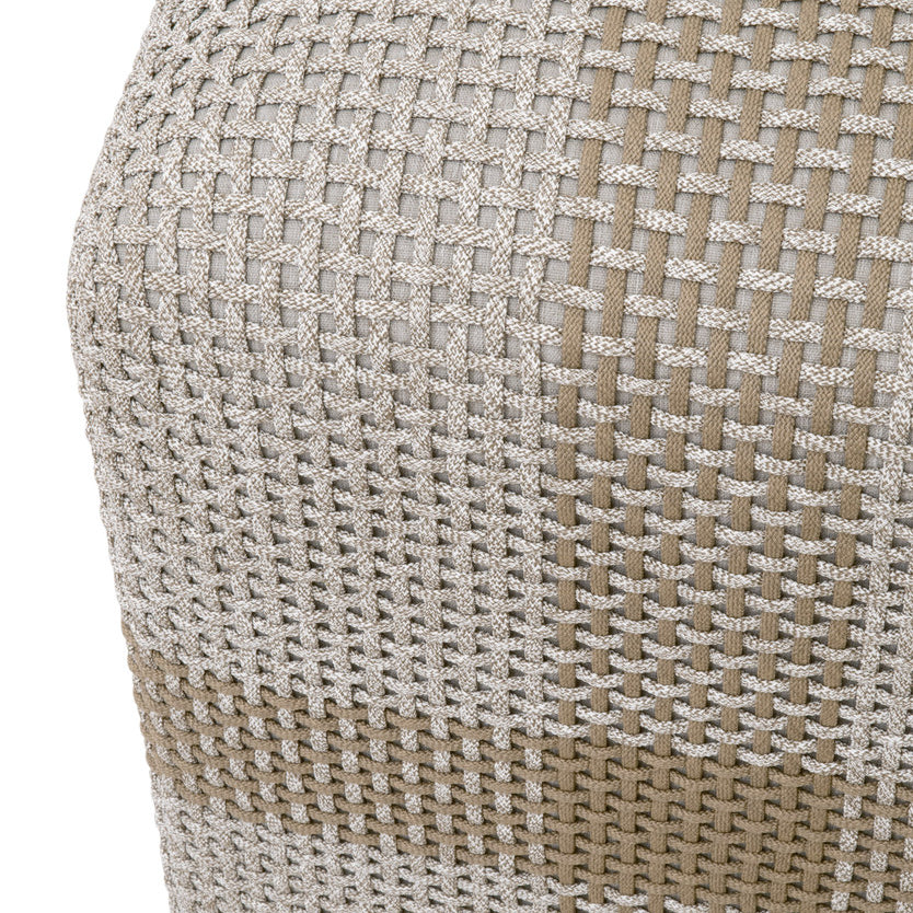 Royce Pouf - Pure Salt