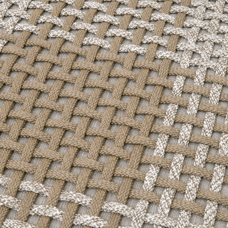 Royce Pouf - Pure Salt