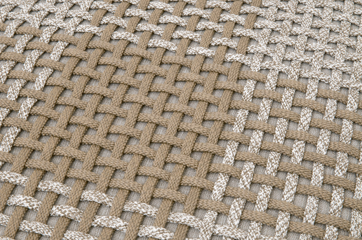 Royce Pouf - Pure Salt