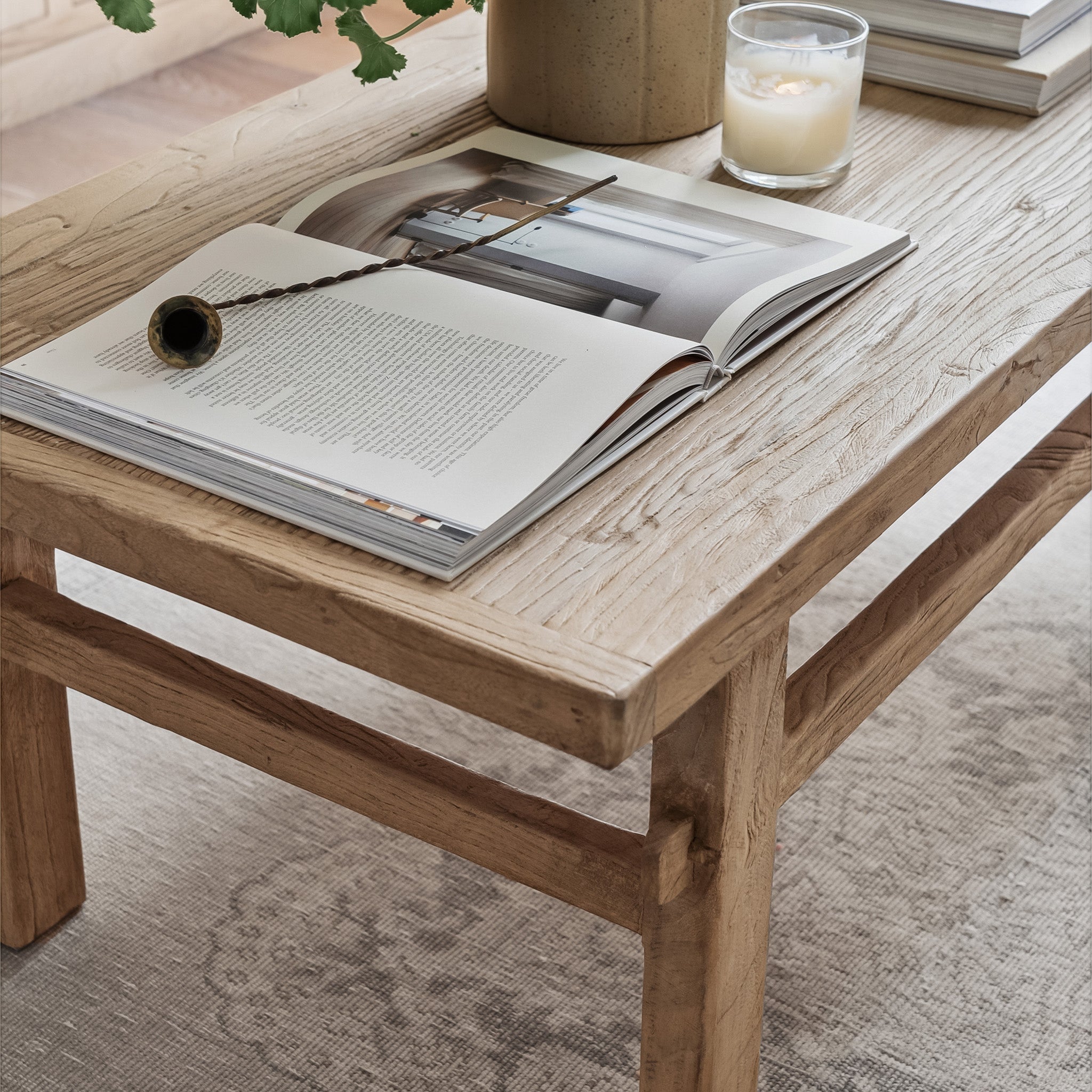 Errol Coffee Table - Pure Salt