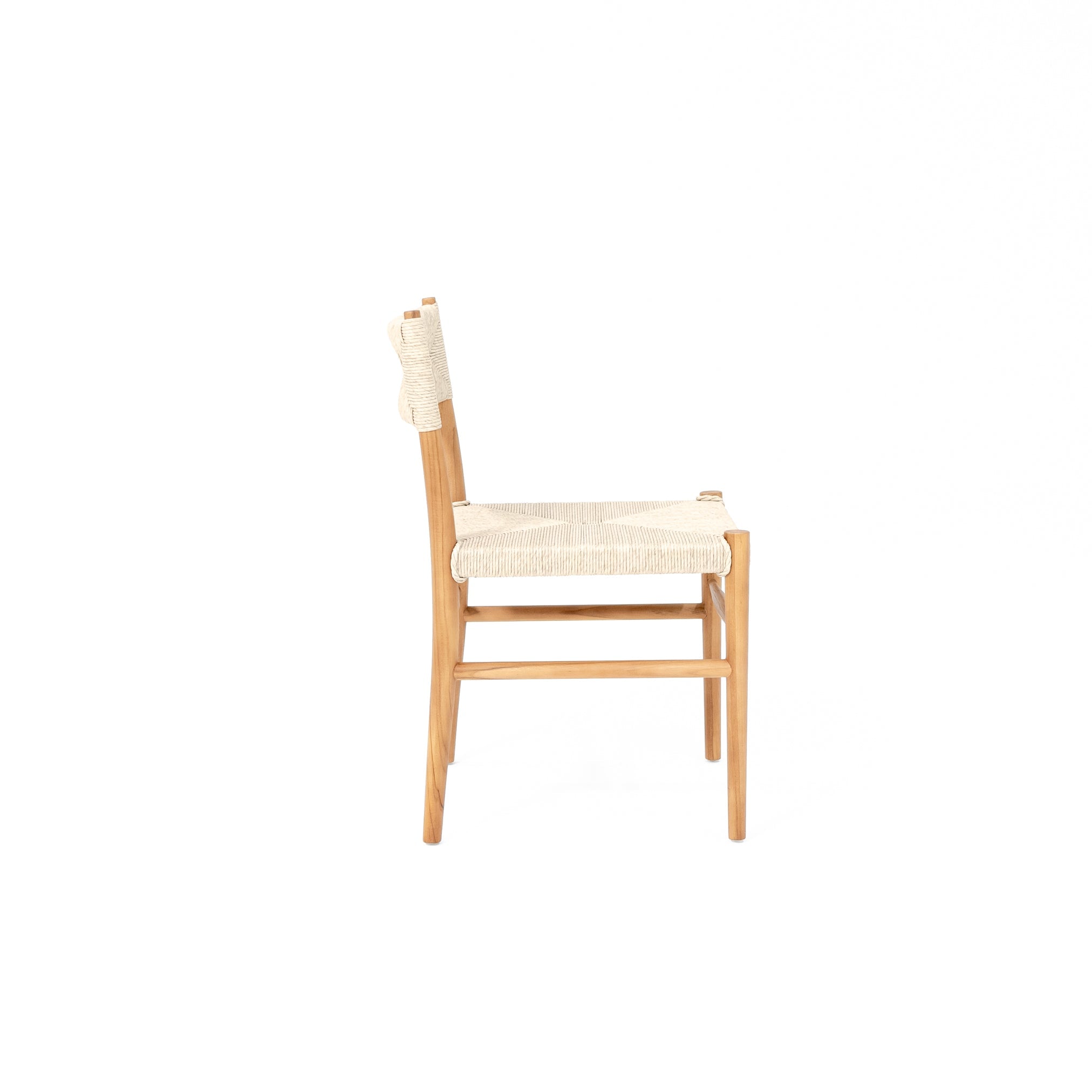 Victoria Outdoor Dining Chair - Pure Salt