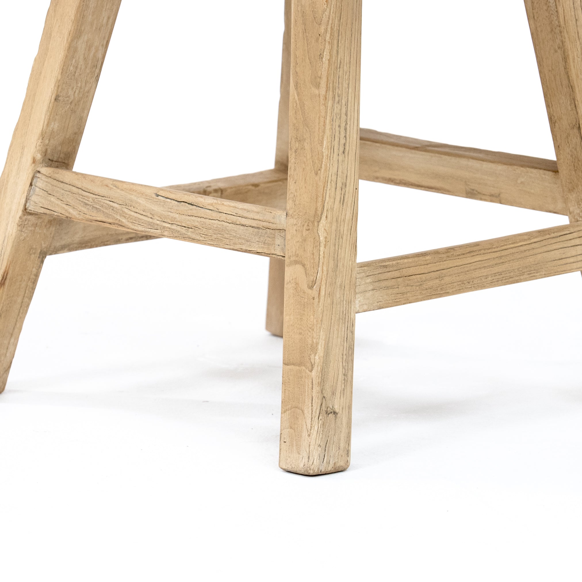 Blythe End Table - Pure Salt