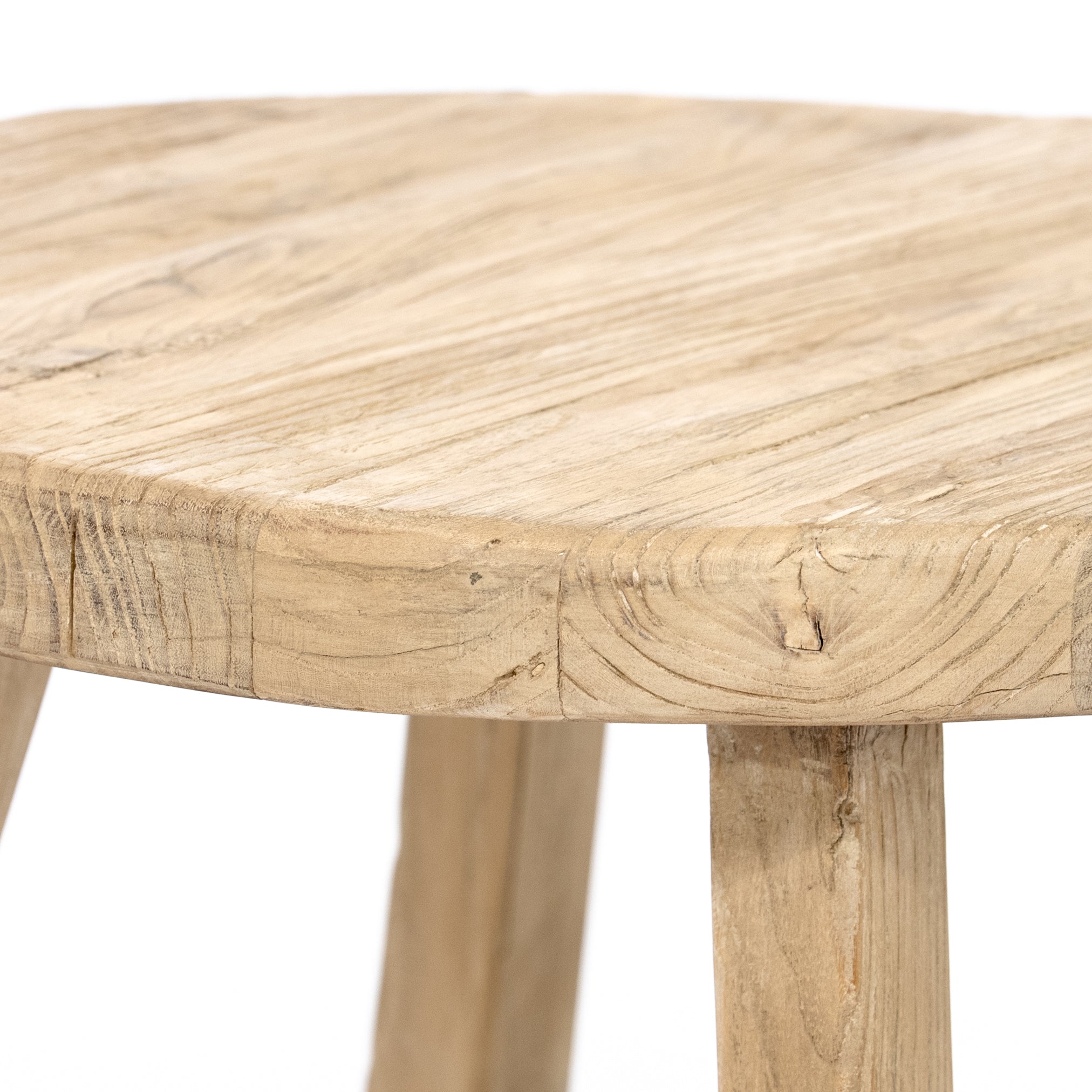 Blythe End Table - Pure Salt