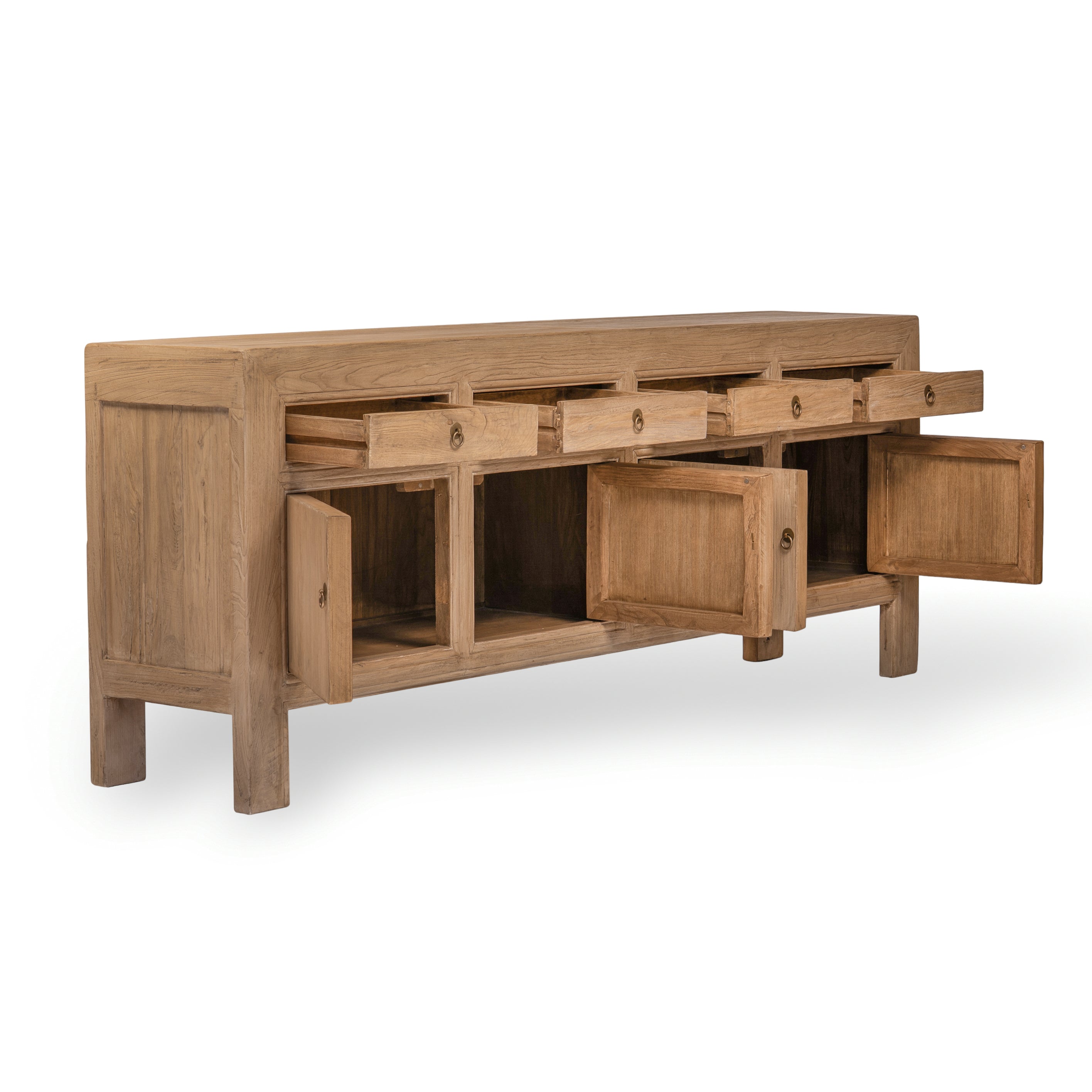 Hudson Four Door Cabinet - Pure Salt