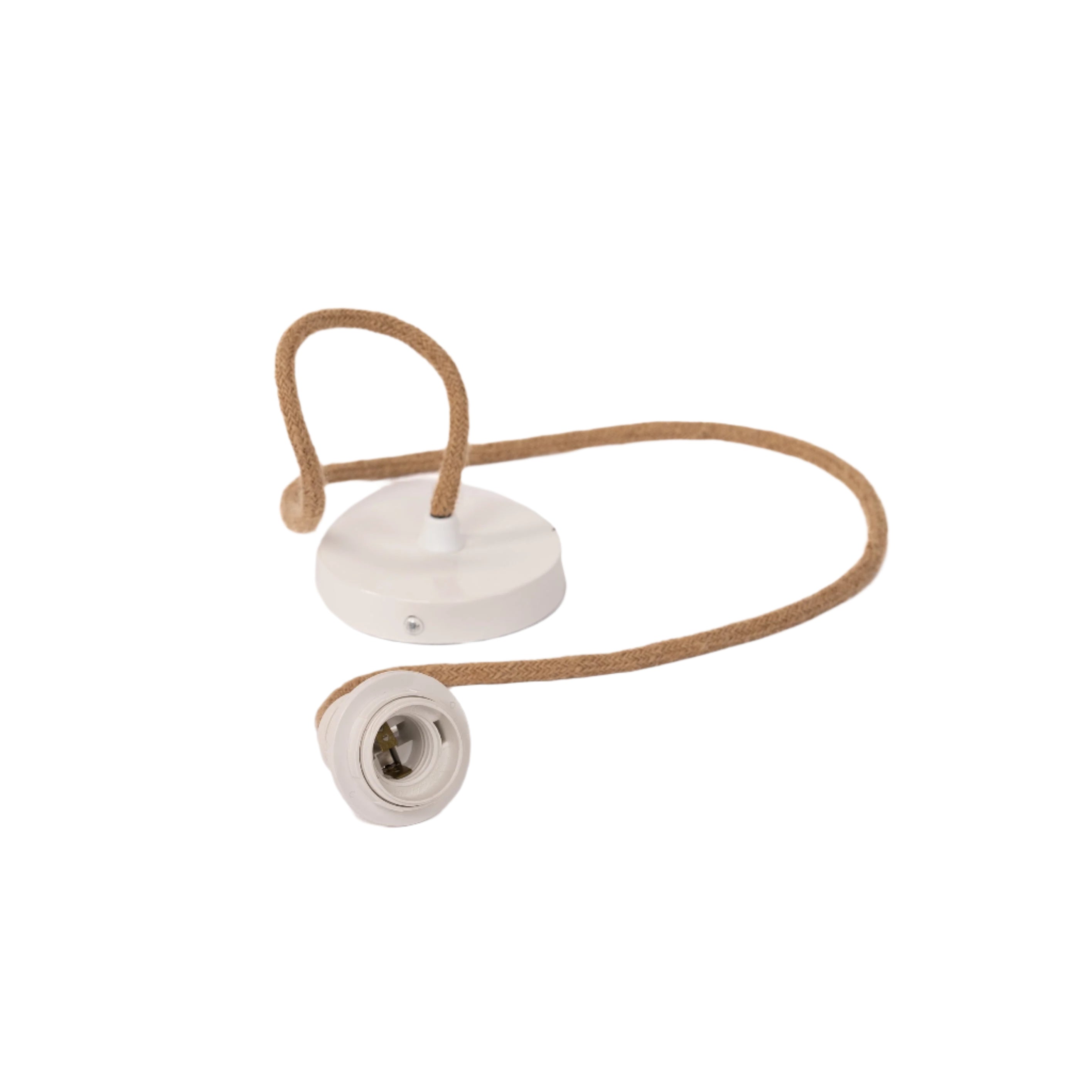 Ceiling Pendant Lighting Kit E27 - Pure Salt