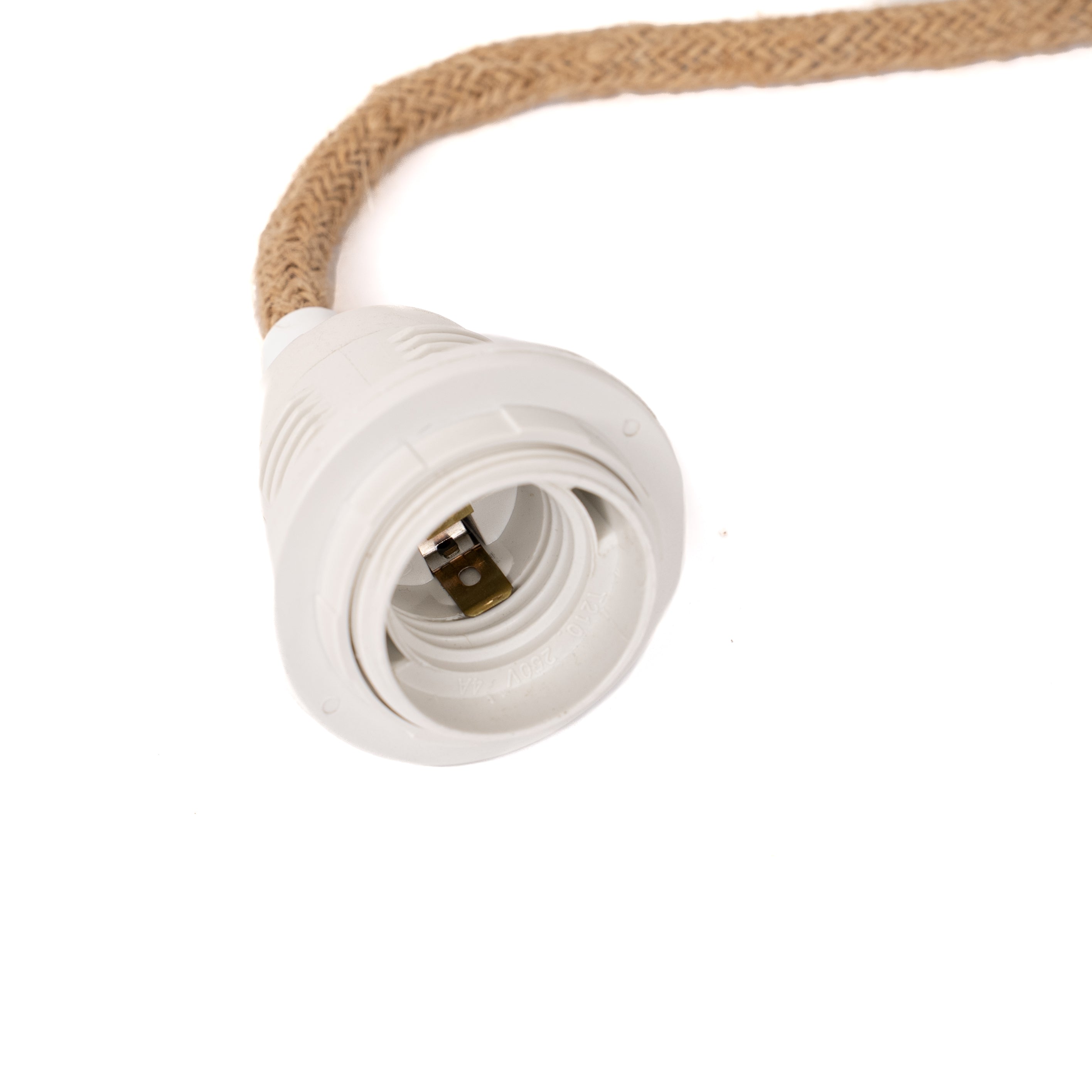 Ceiling Pendant Lighting Kit E27 - Pure Salt