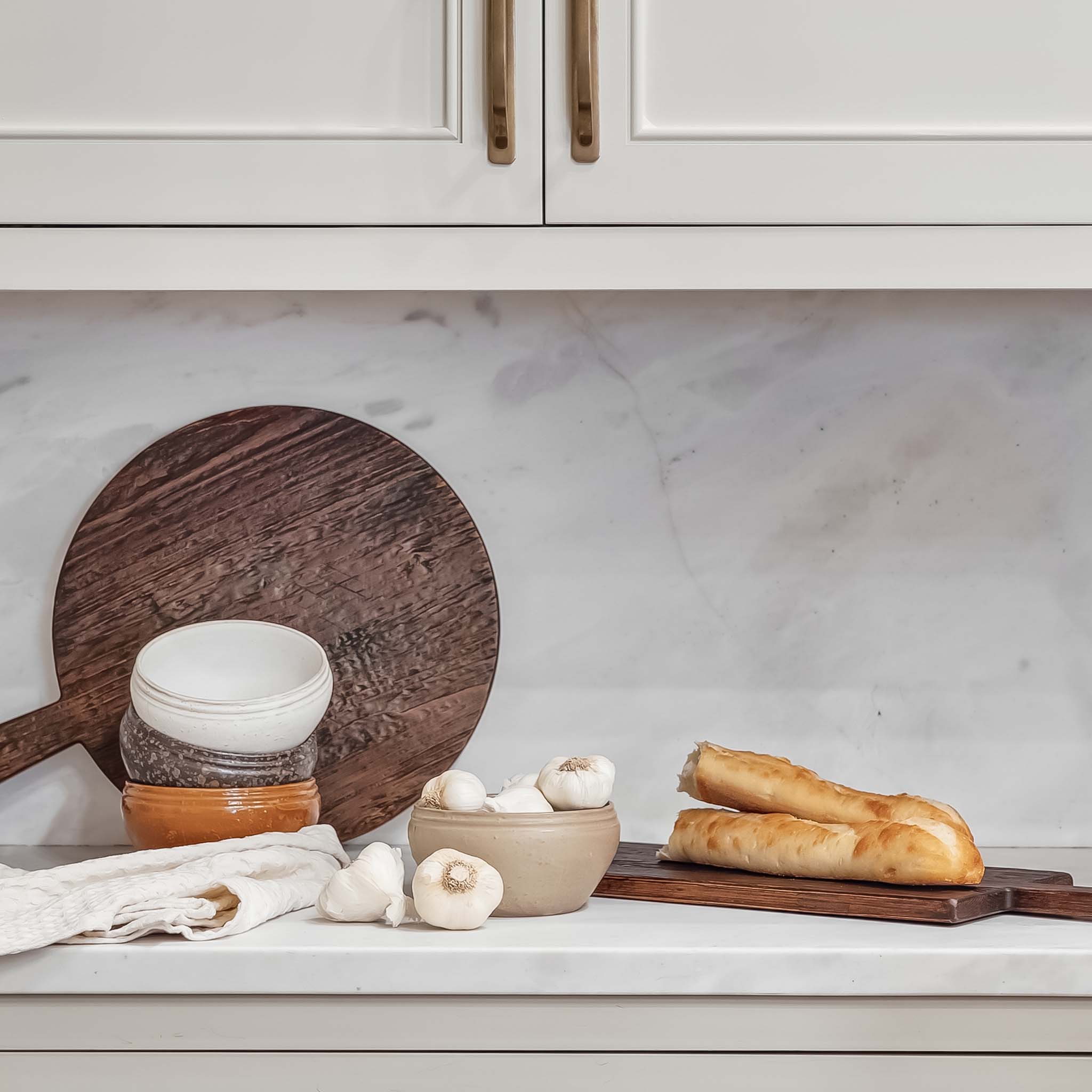 Unique Stoneware Vintage Reproduction Bowl - Pure Salt