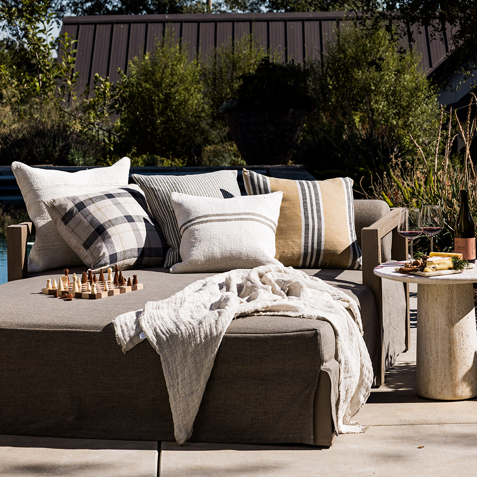 Drift Outdoor Side Table - Pure Salt