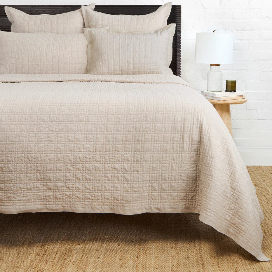 Evren Coverlet - Pure Salt
