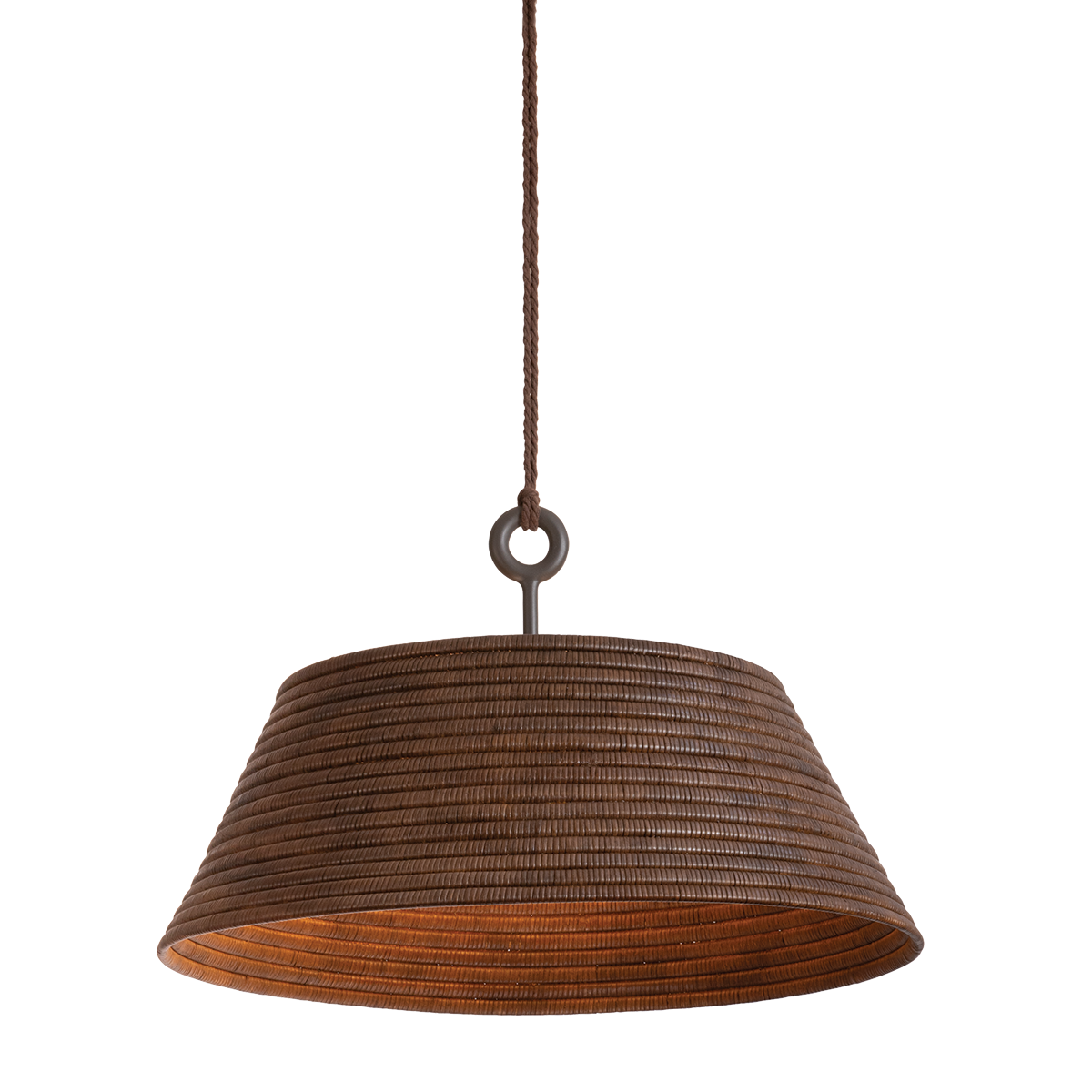 Brushed Shore Pendant - Pure Salt