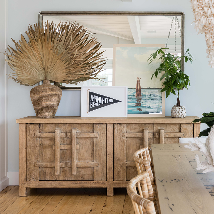 Gable Four Door Cabinet