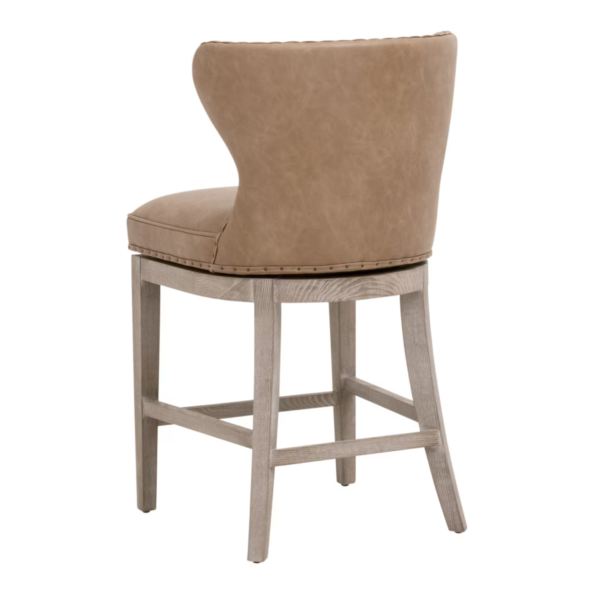 Garner Swivel Counter Stool- Pure Salt