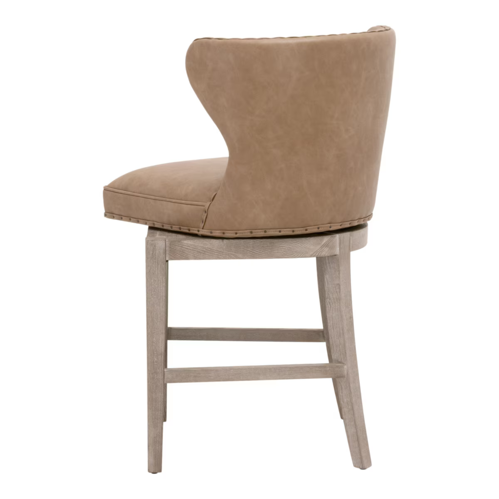Garner Swivel Counter Stool- Pure Salt