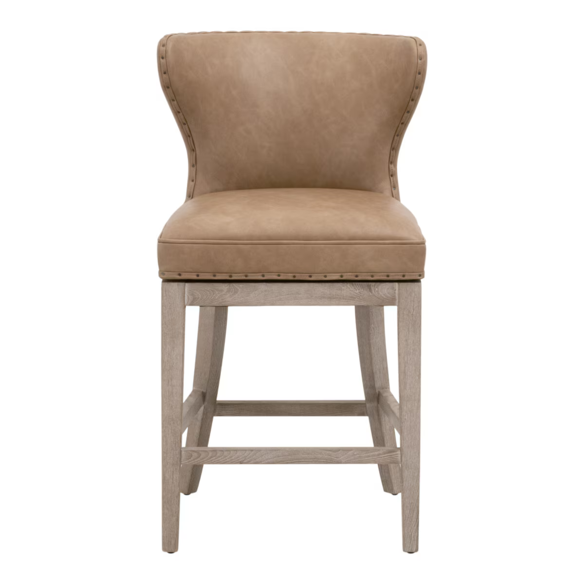 Garner Swivel Counter Stool- Pure Salt