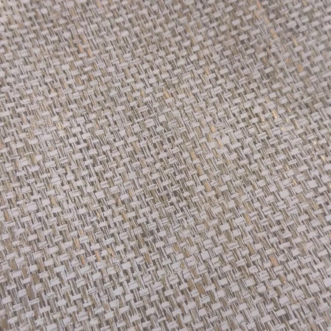 Faux Grasscloth Primitivo Textured Wallpaper