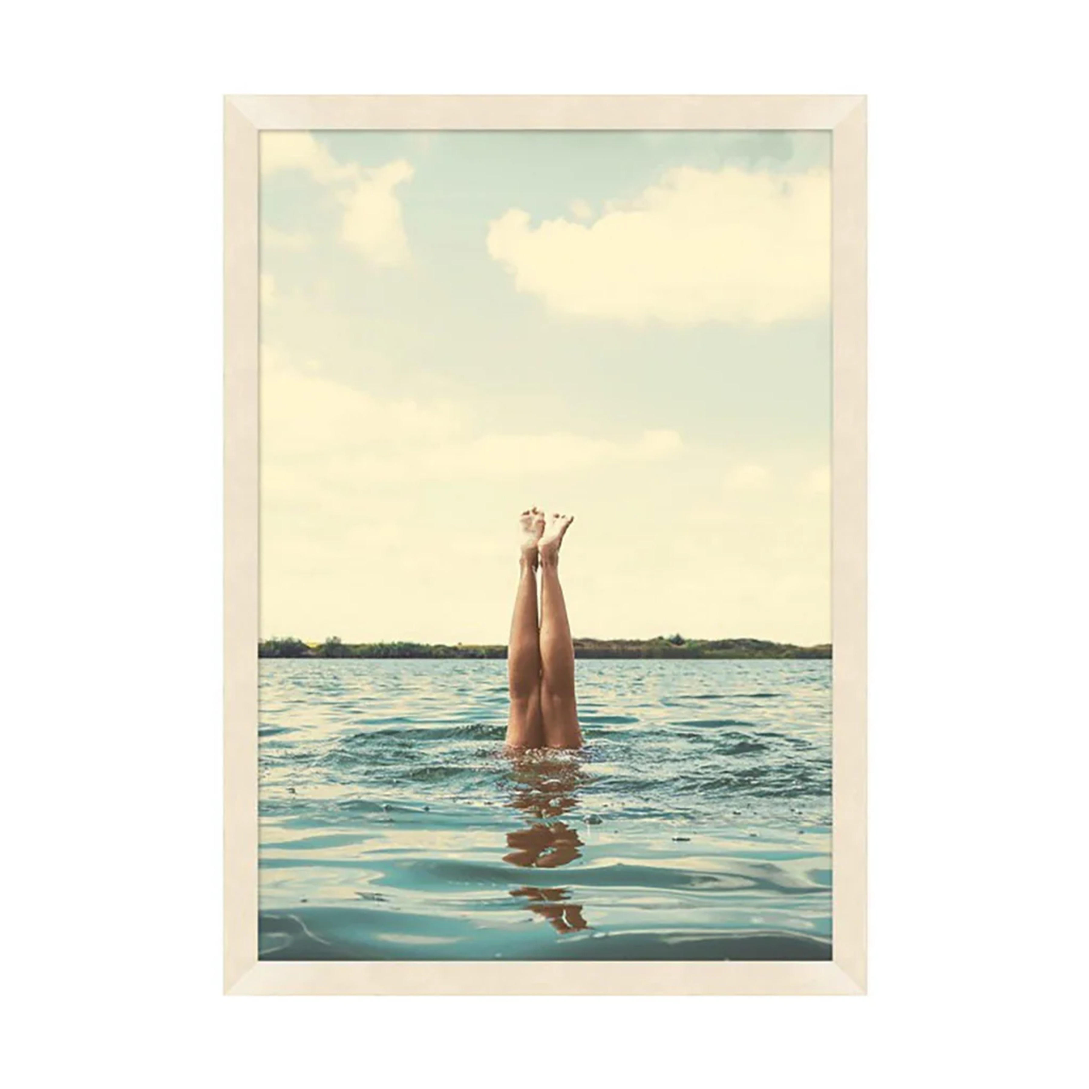 Handstand in the Lake