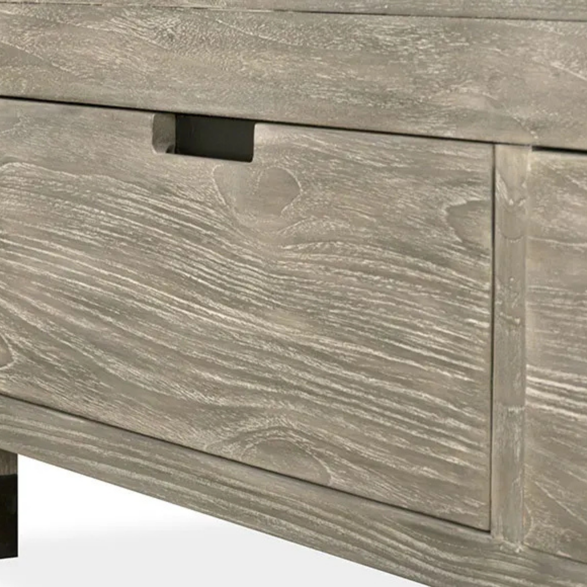 Harbor Twin-over-Queen Bunk Bed - Pure Salt