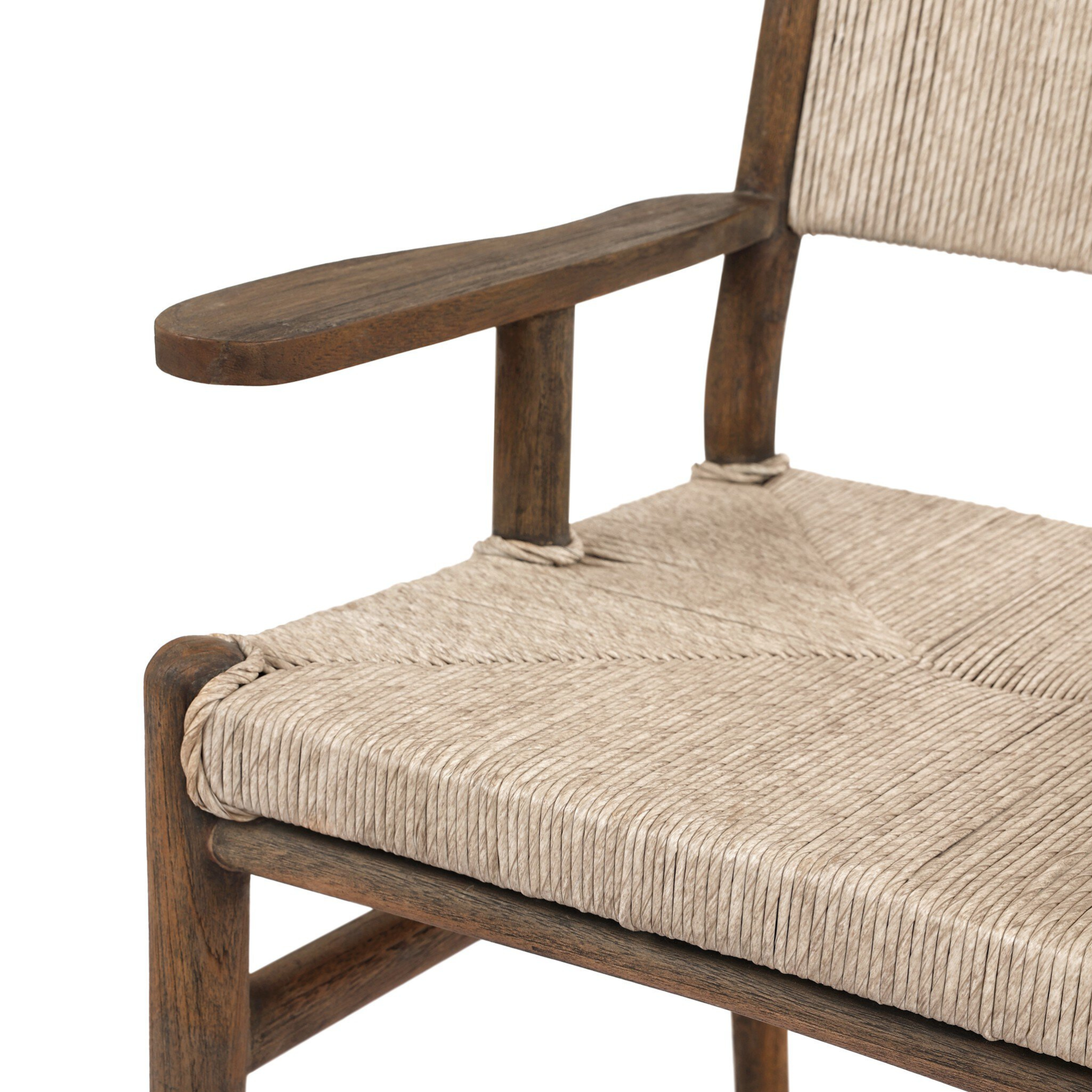 Harlene Outdoor Dining Armchair - Pure Salt