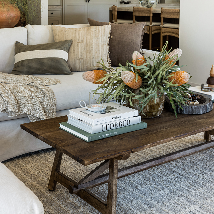 Helene Coffee Table - Pure Salt