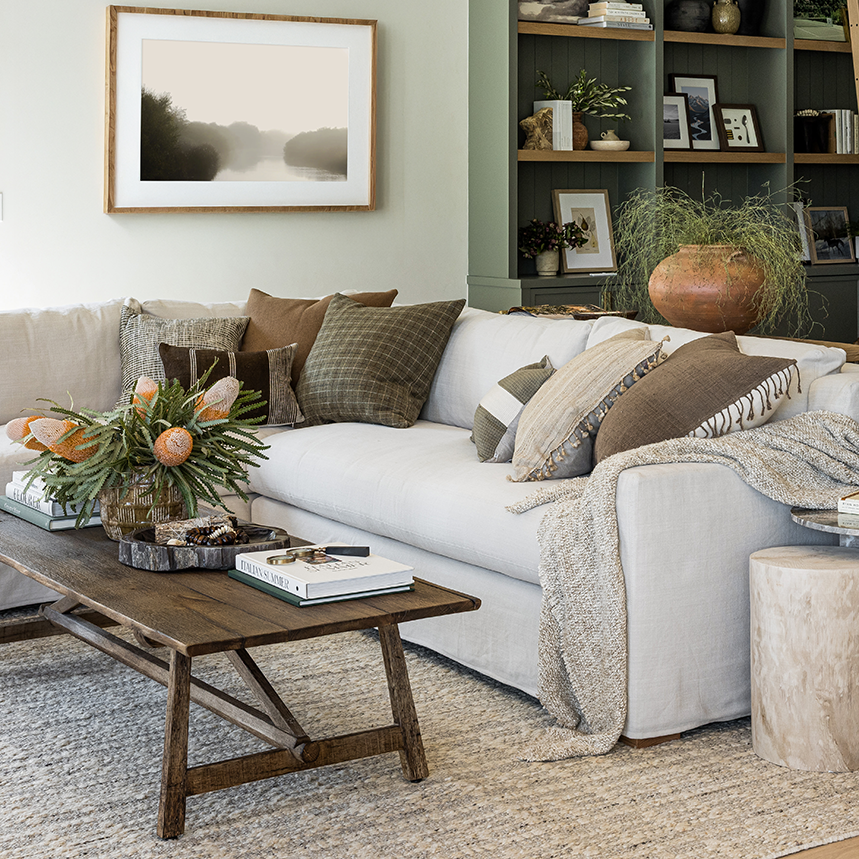 Helene Coffee Table - Pure Salt