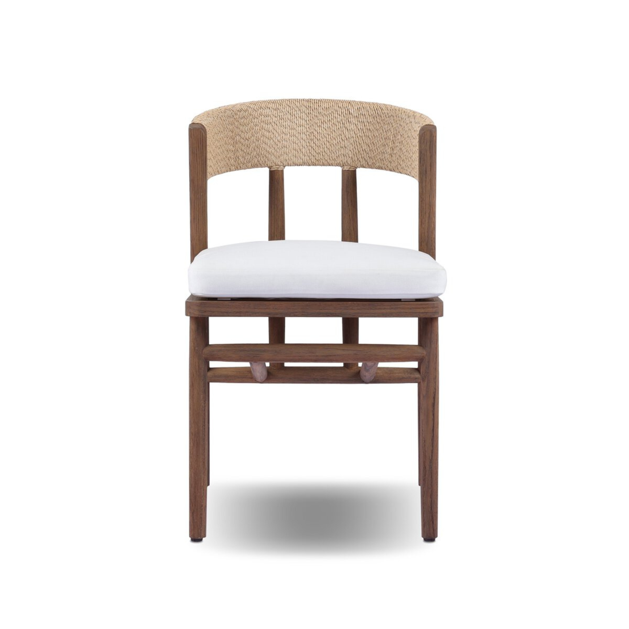 Heston Outdoor Dining Chair - Pure Salt