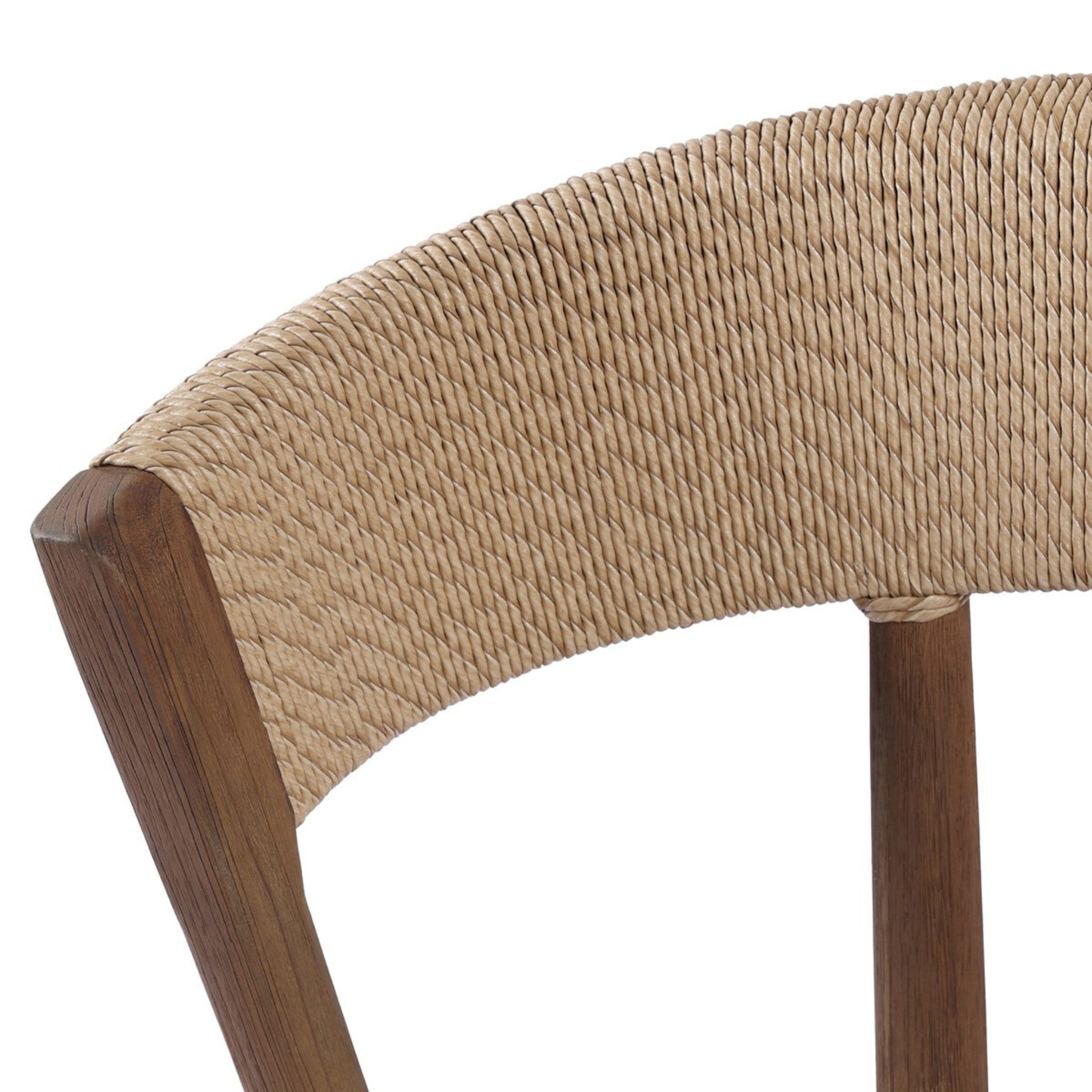 Heston Outdoor Dining Chair - Pure Salt