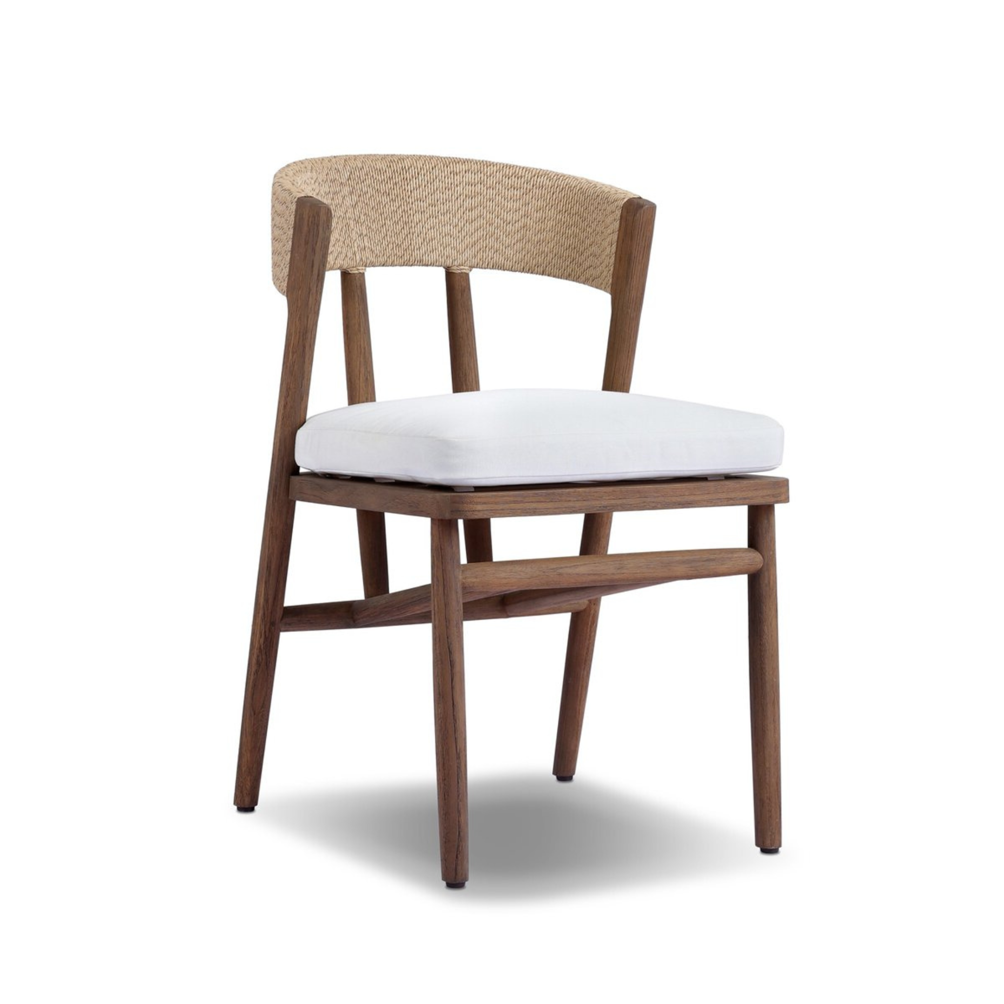 Heston Outdoor Dining Chair - Pure Salt