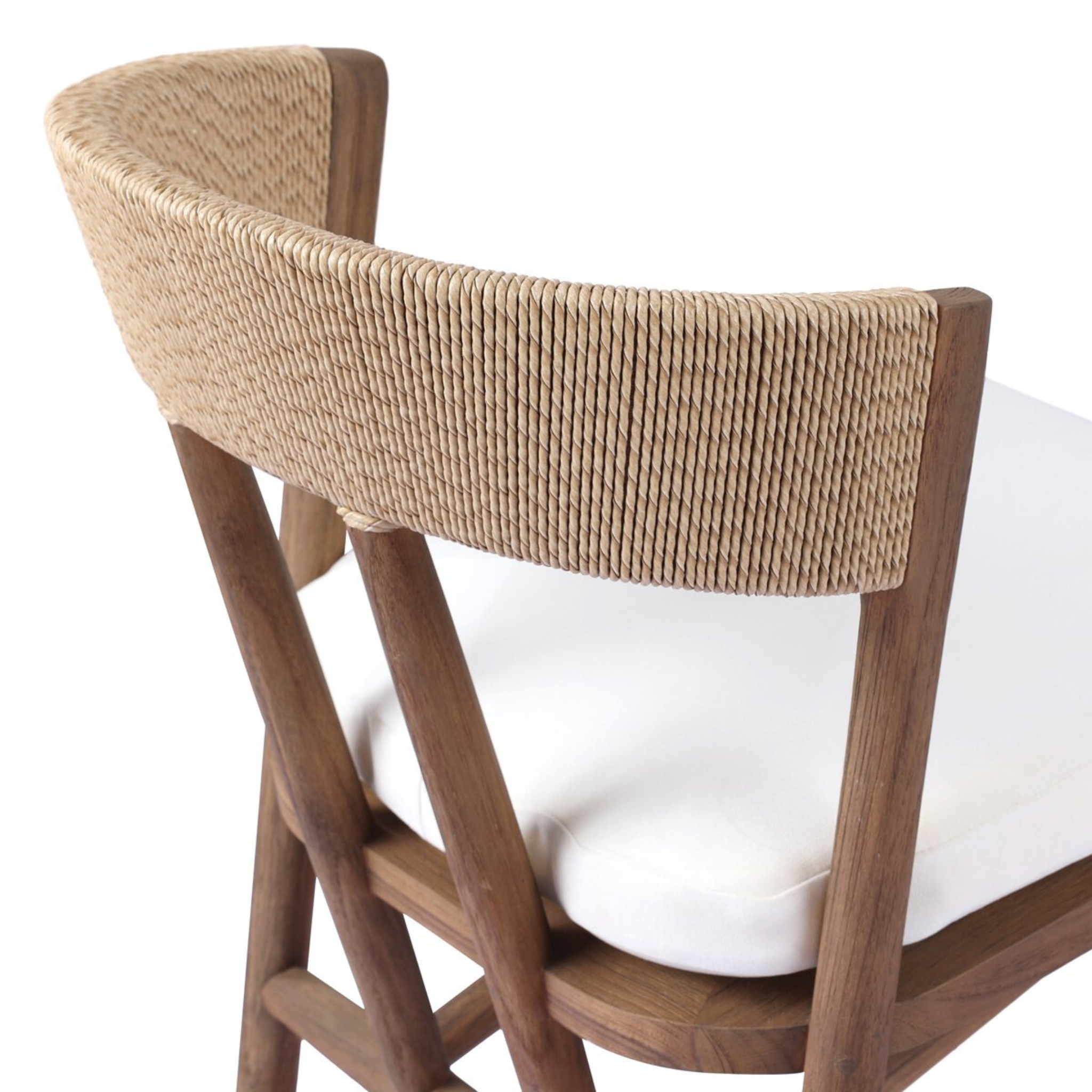 Heston Outdoor Dining Chair - Pure Salt