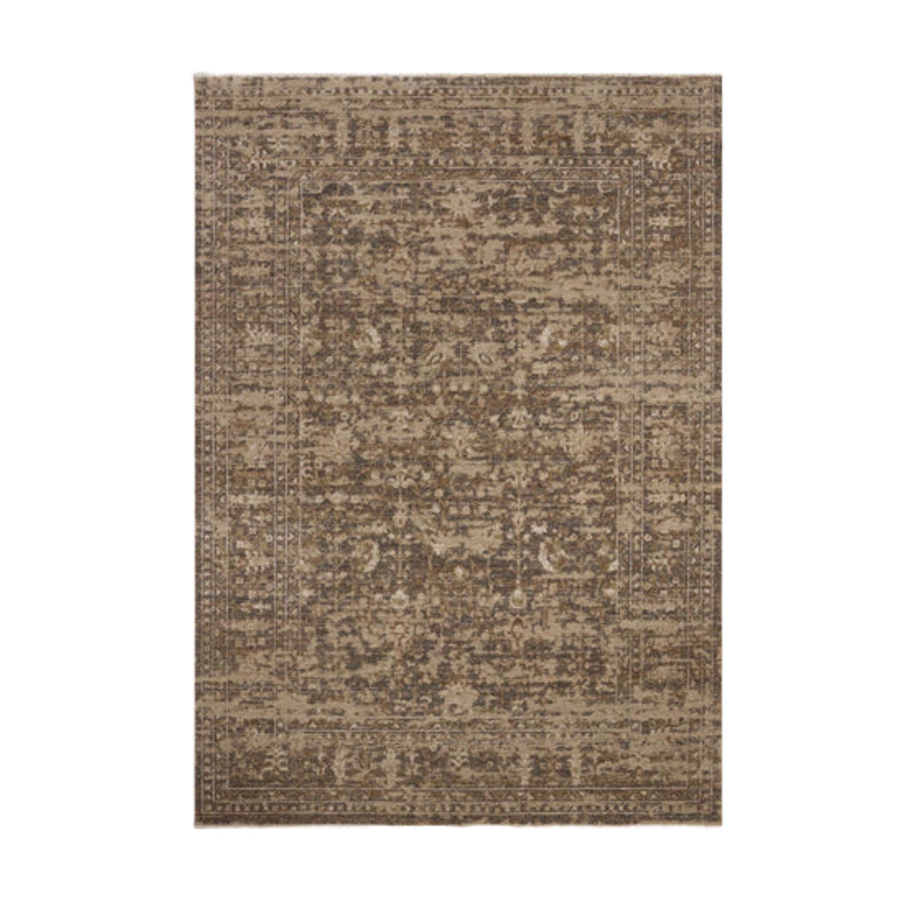 Horizon Woven Rug, Granite / Natural