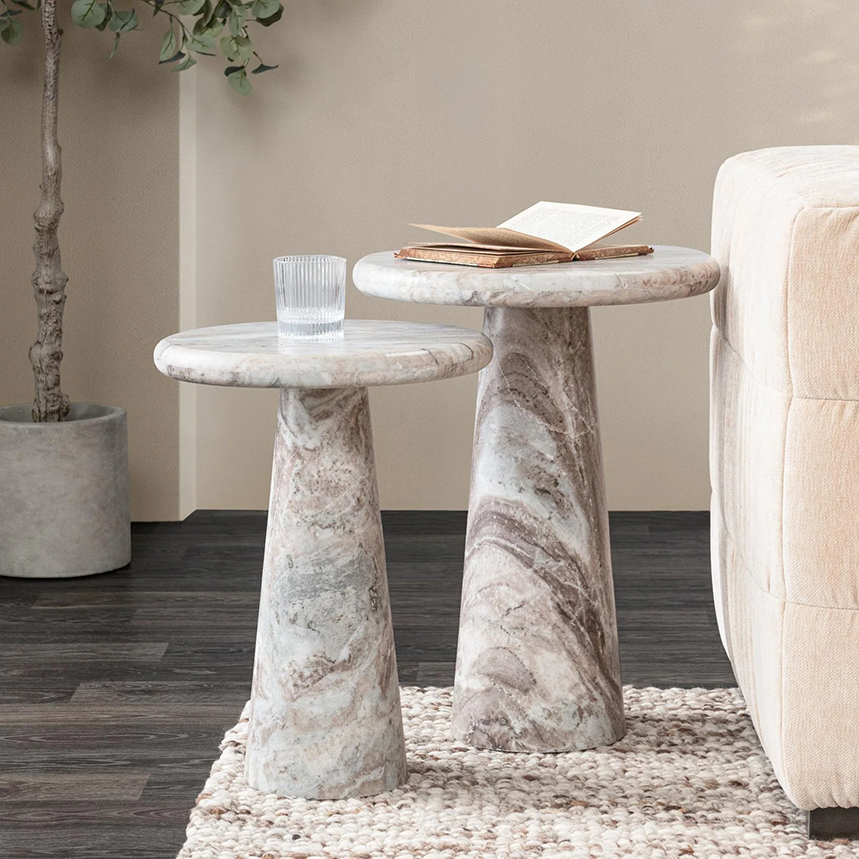 Huxlen Round Accent Table-Large