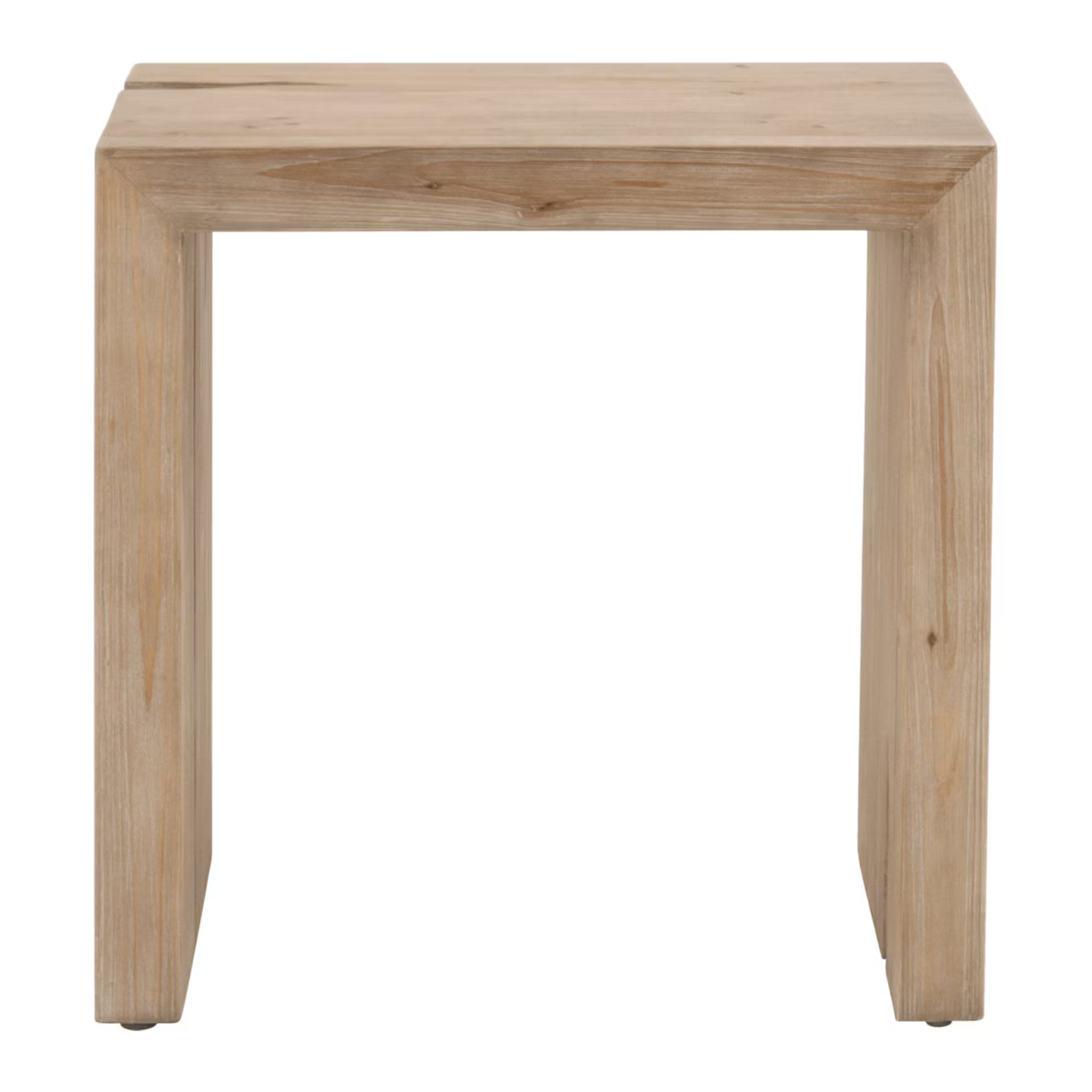 Kaden End Table - Pure Salt