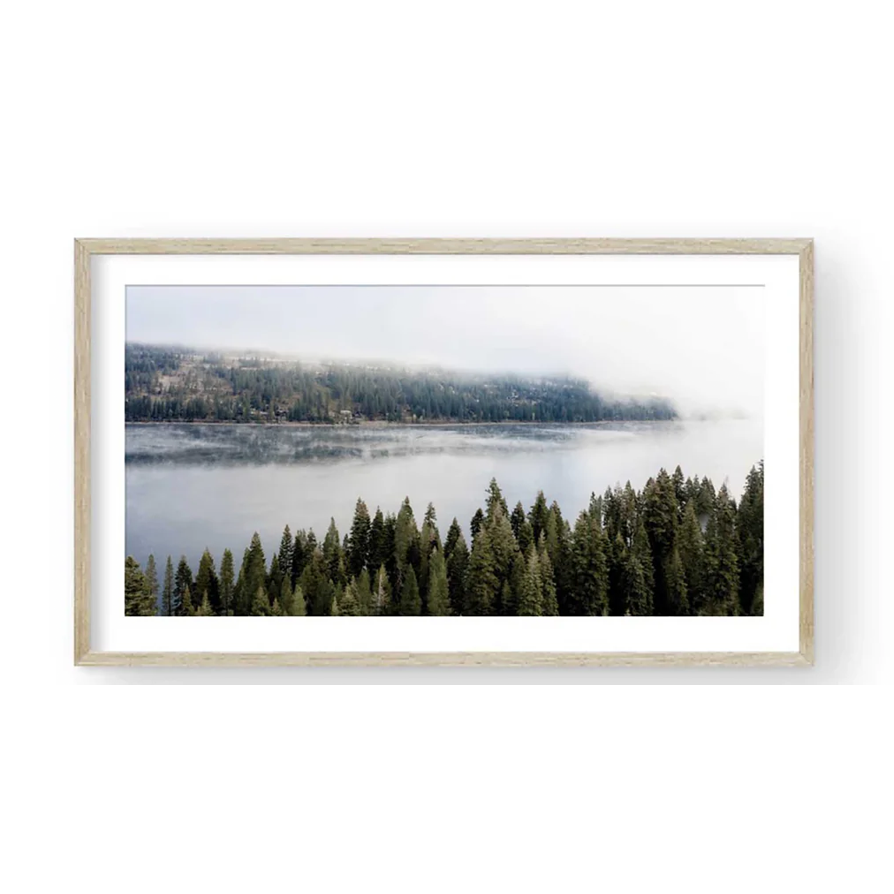 Lake Tahoe Morning Mist by Carly Tabak