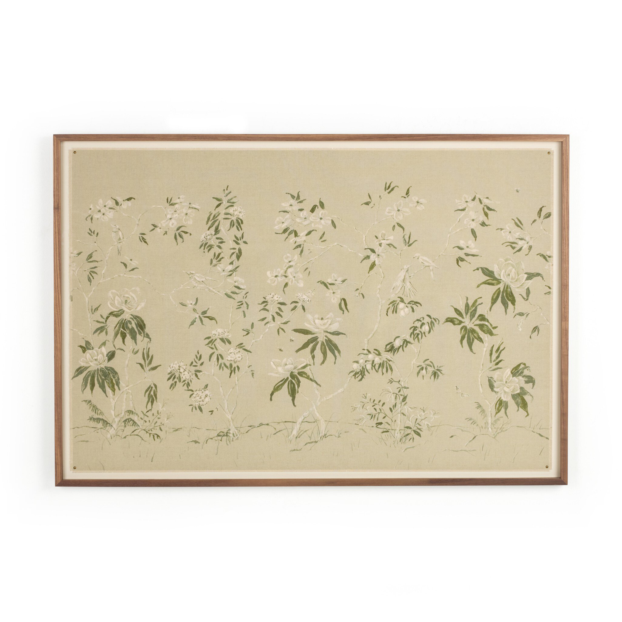 Linen Chinoiserie by Laurel-Dawn Latshaw - Pure Salt